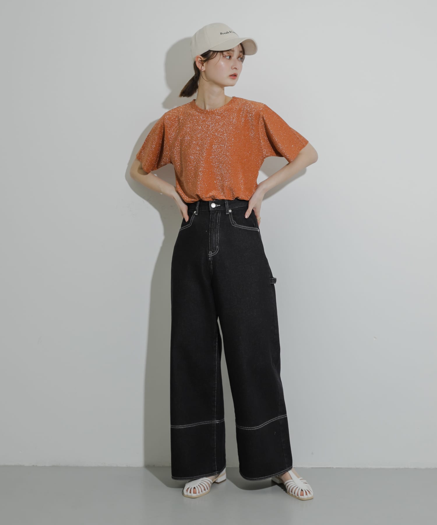 身長：169cm サイズ：one
