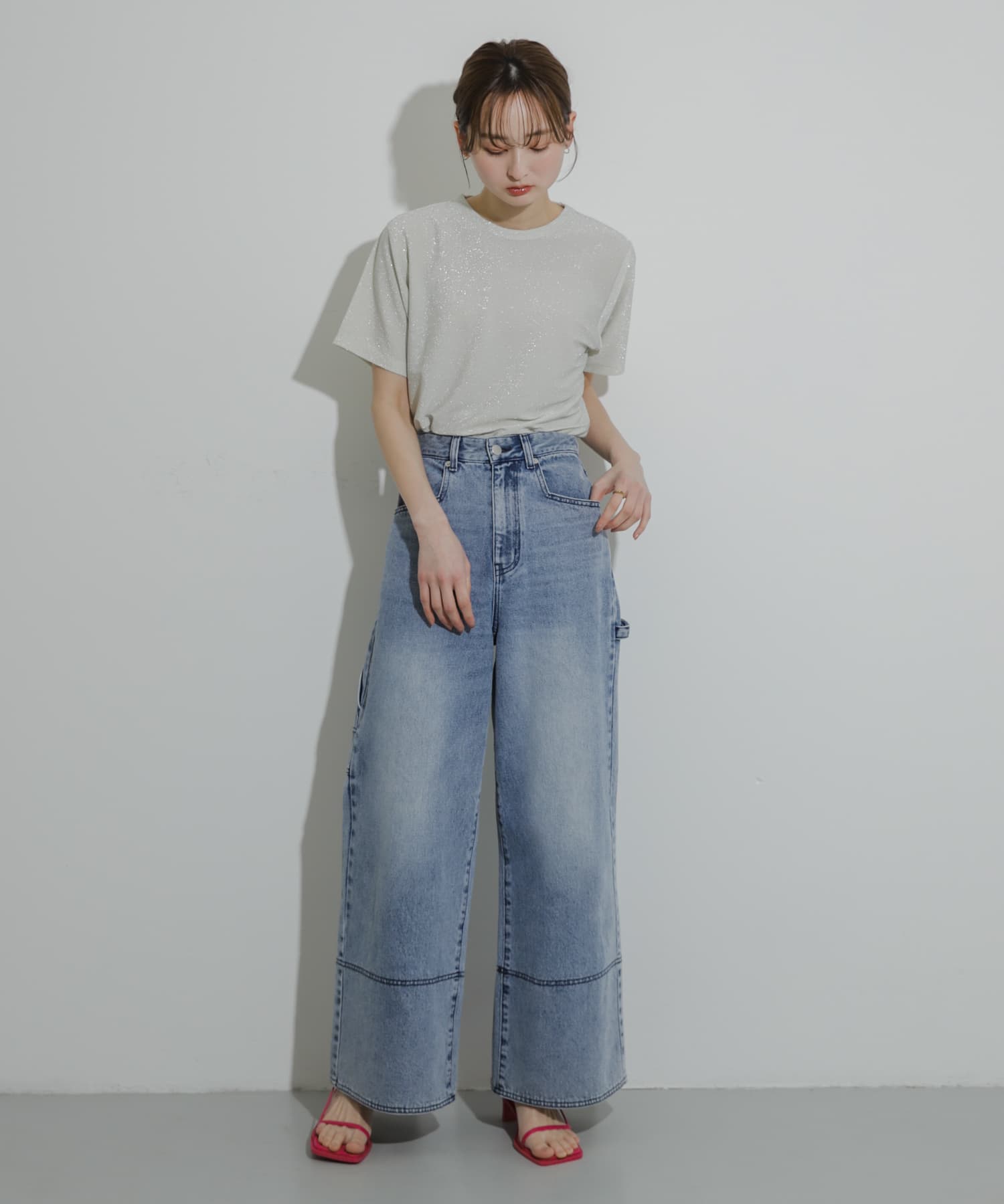身長：169cm サイズ：one