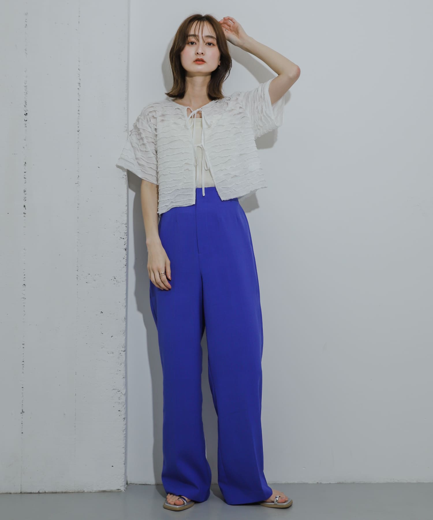 身長：169cm サイズ：one