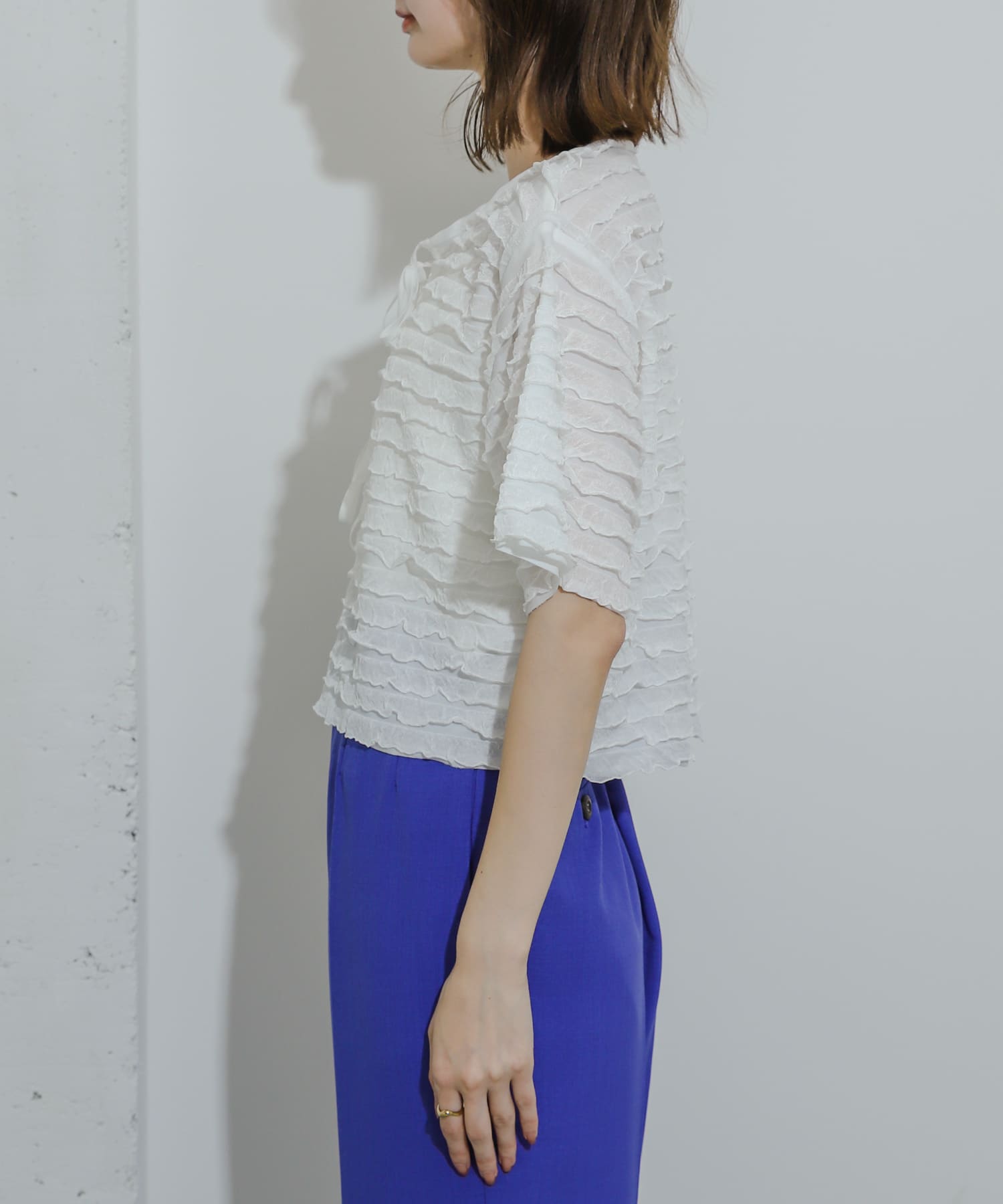 身長：169cm サイズ：one