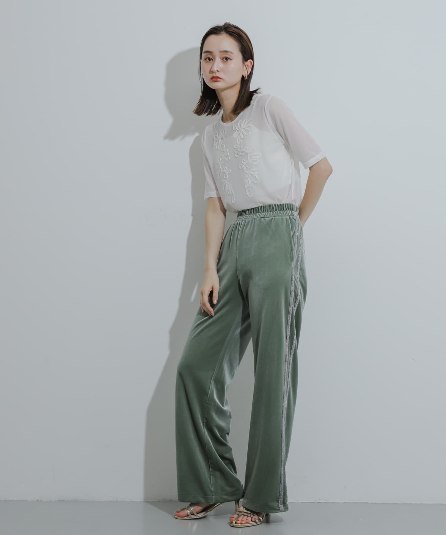 身長：169cm サイズ：one