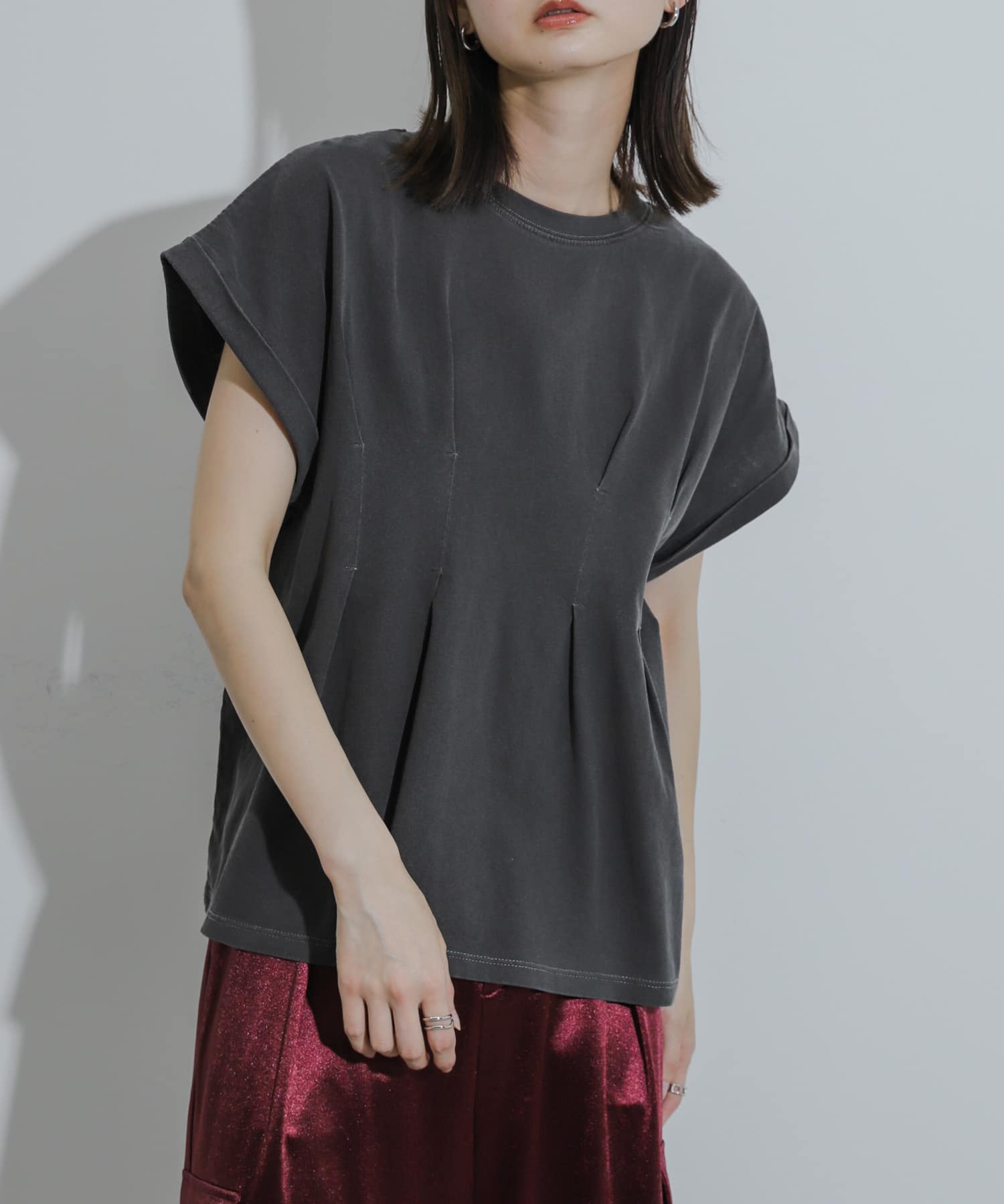 身長：169cm サイズ：one