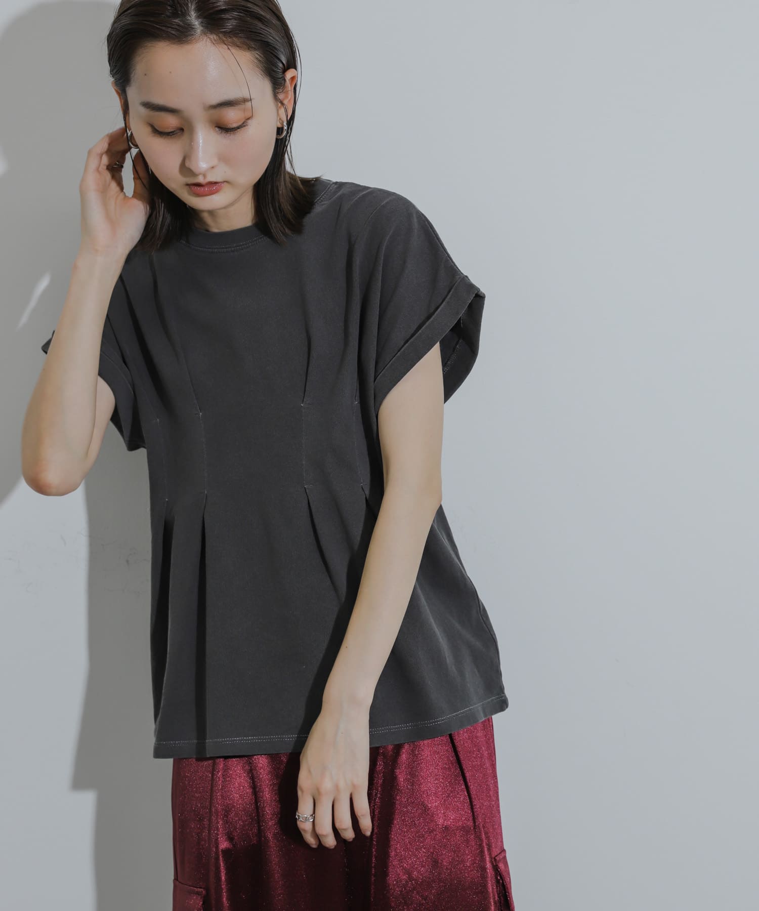 身長：169cm サイズ：one