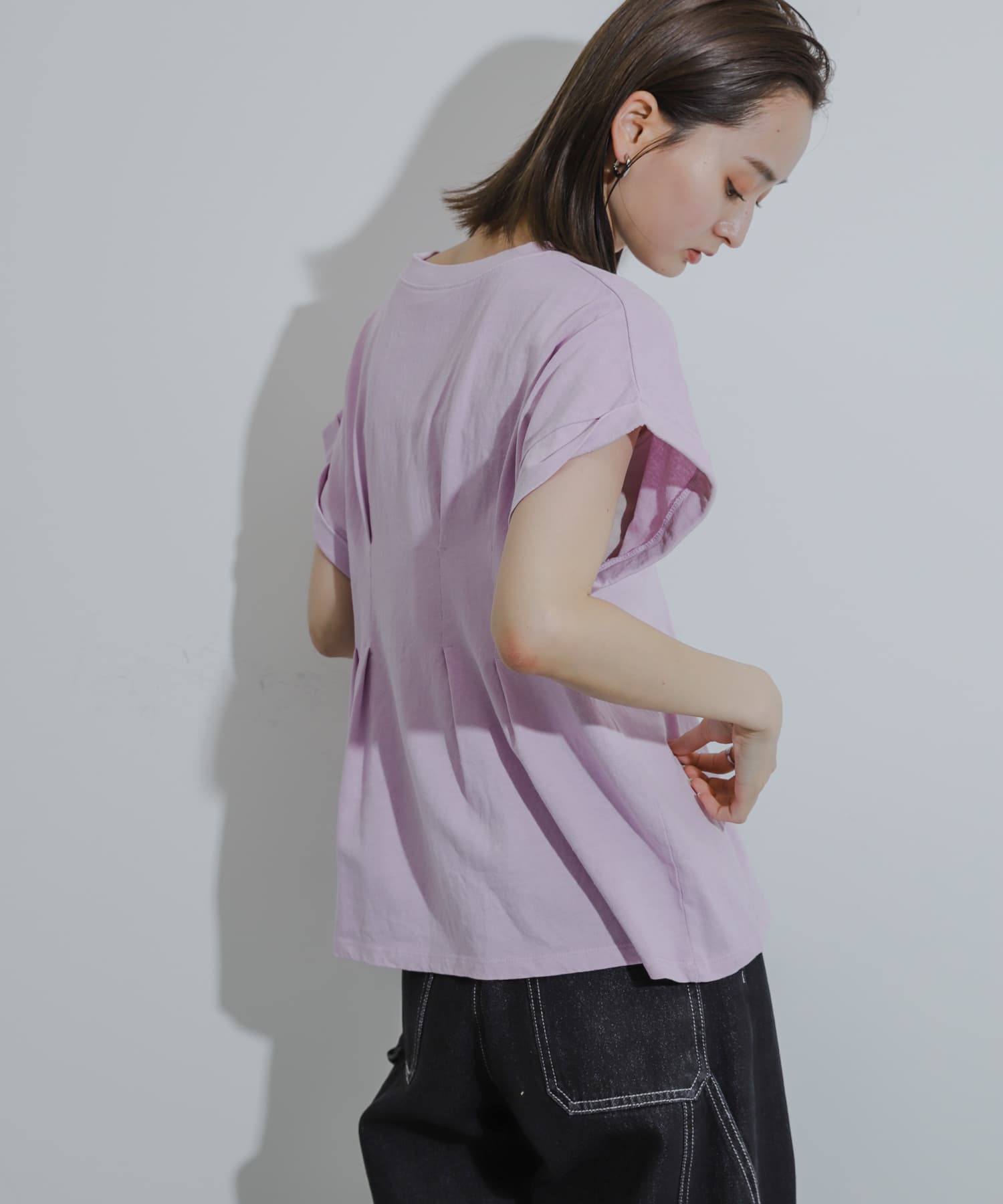 身長：169cm サイズ：one