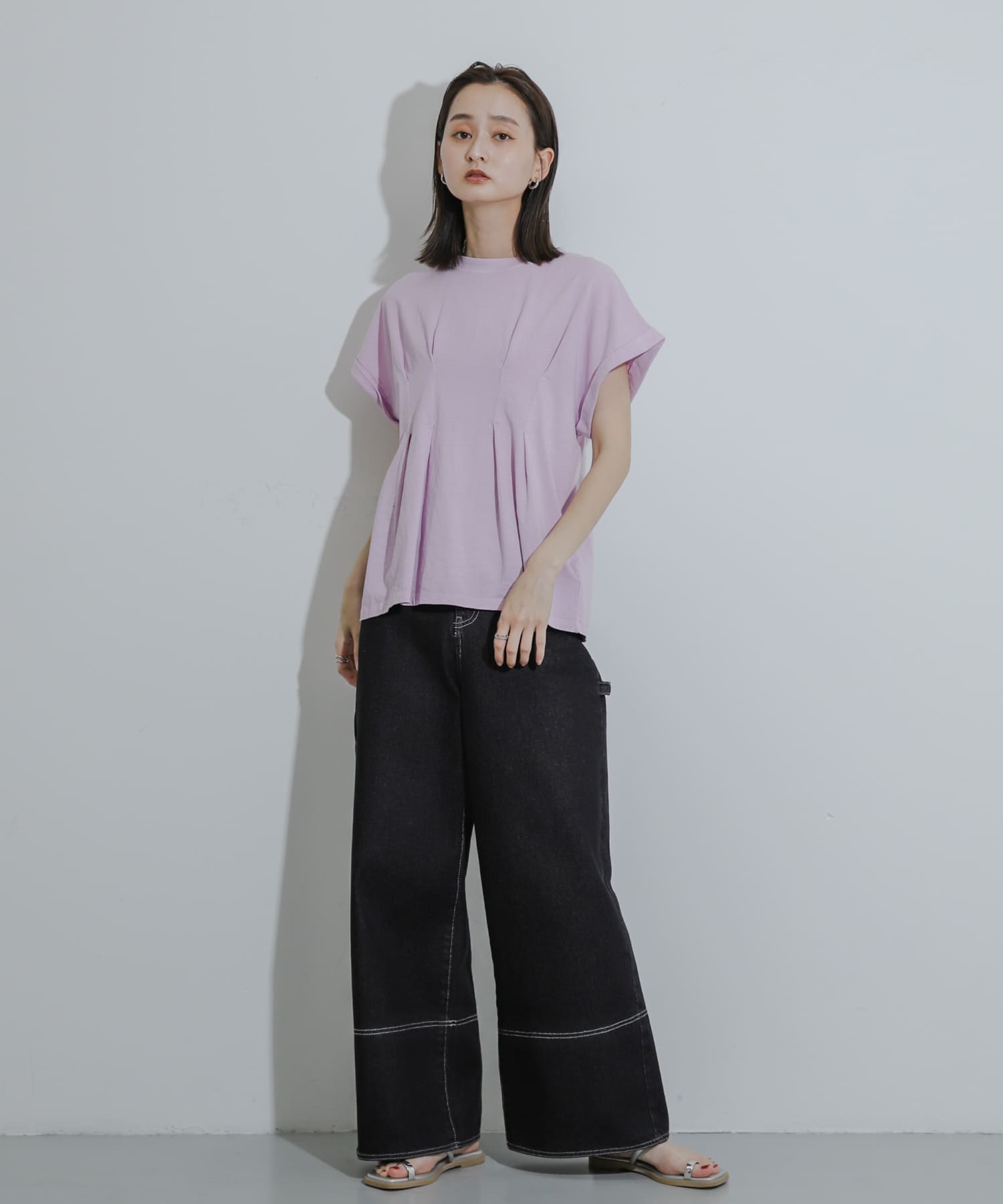 身長：169cm サイズ：one