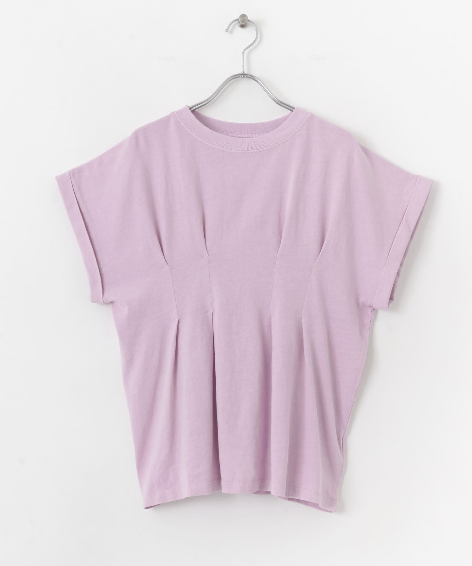 ウエストタックピグメントTシャツ L.PINK one