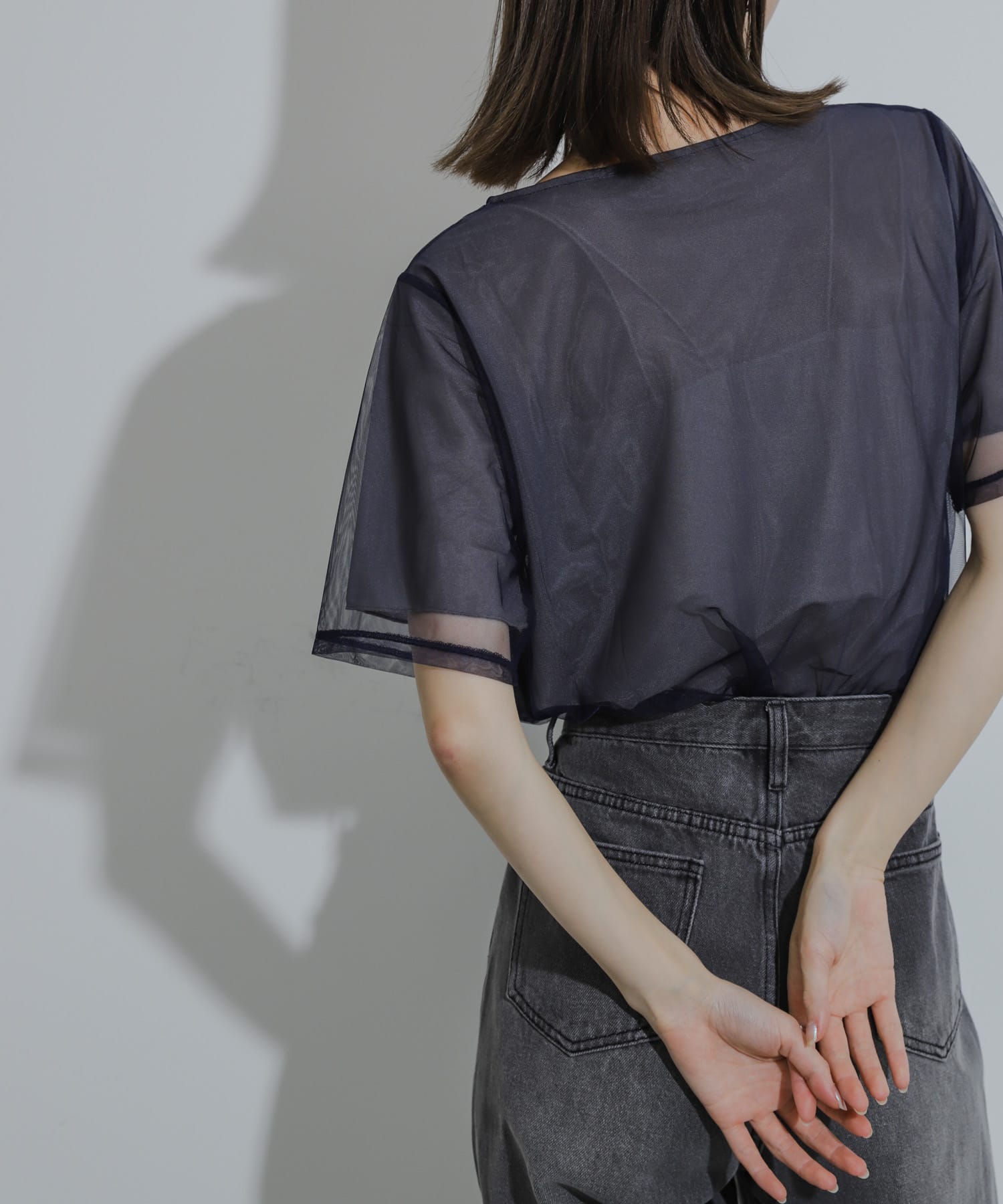身長：169cm サイズ：one