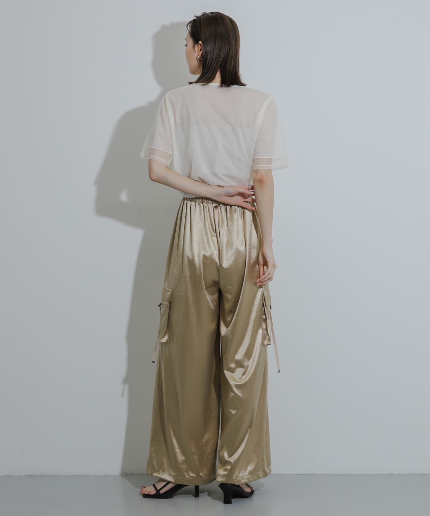 身長：169cm サイズ：one