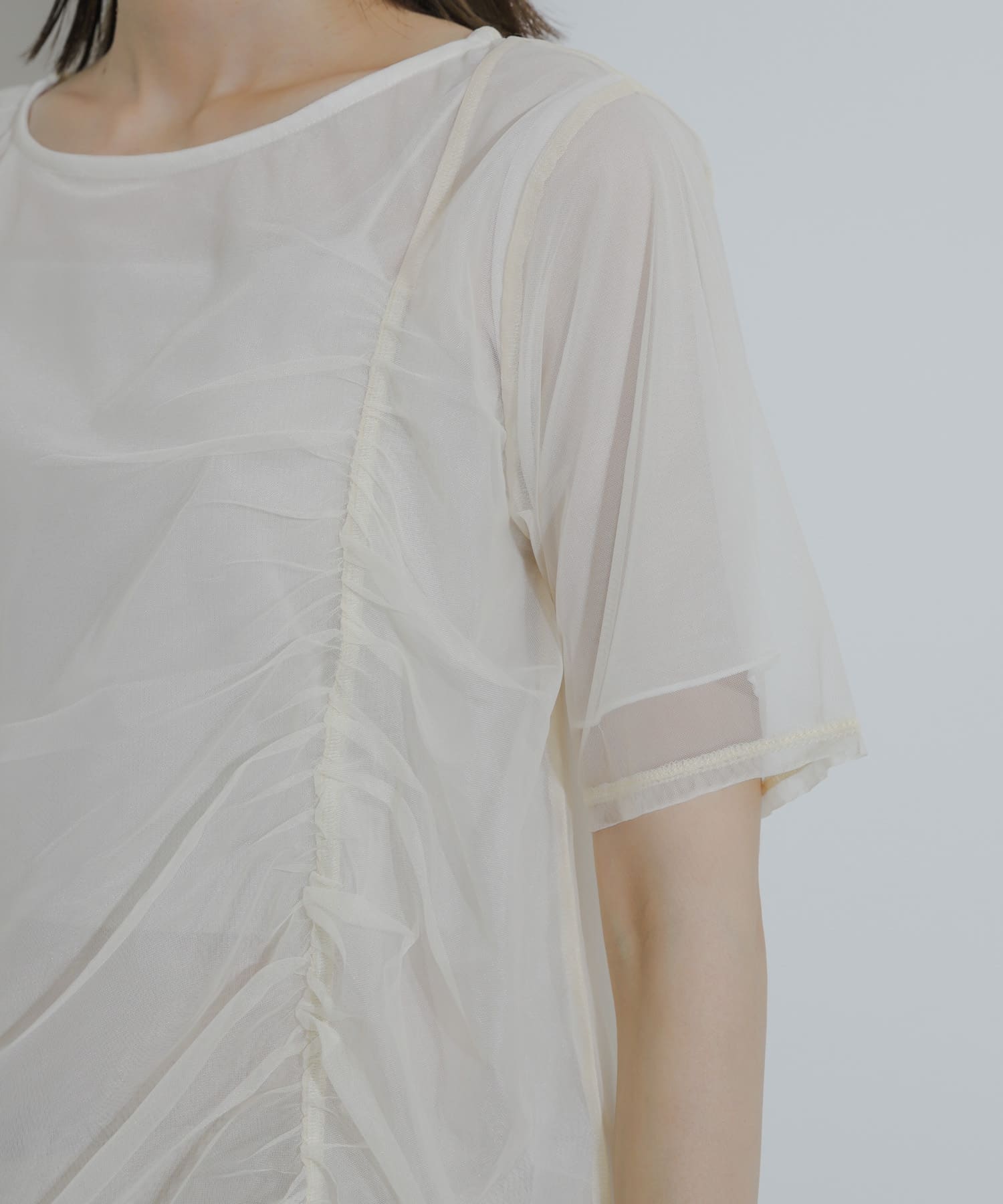 身長：169cm サイズ：one