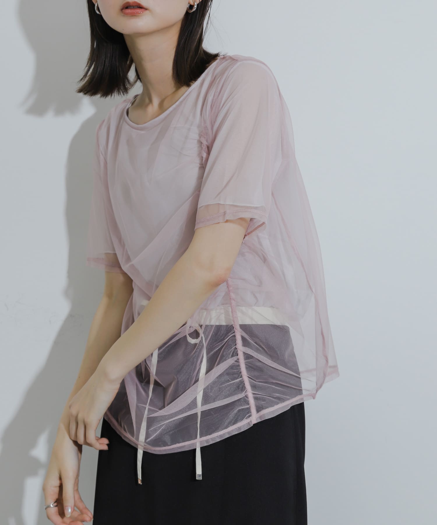 身長：169cm サイズ：one