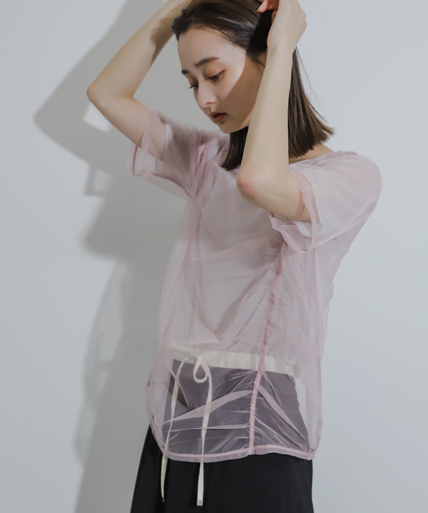 身長：169cm サイズ：one