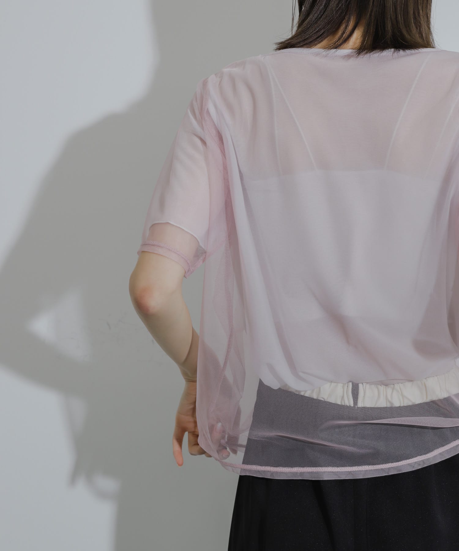 身長：169cm サイズ：one