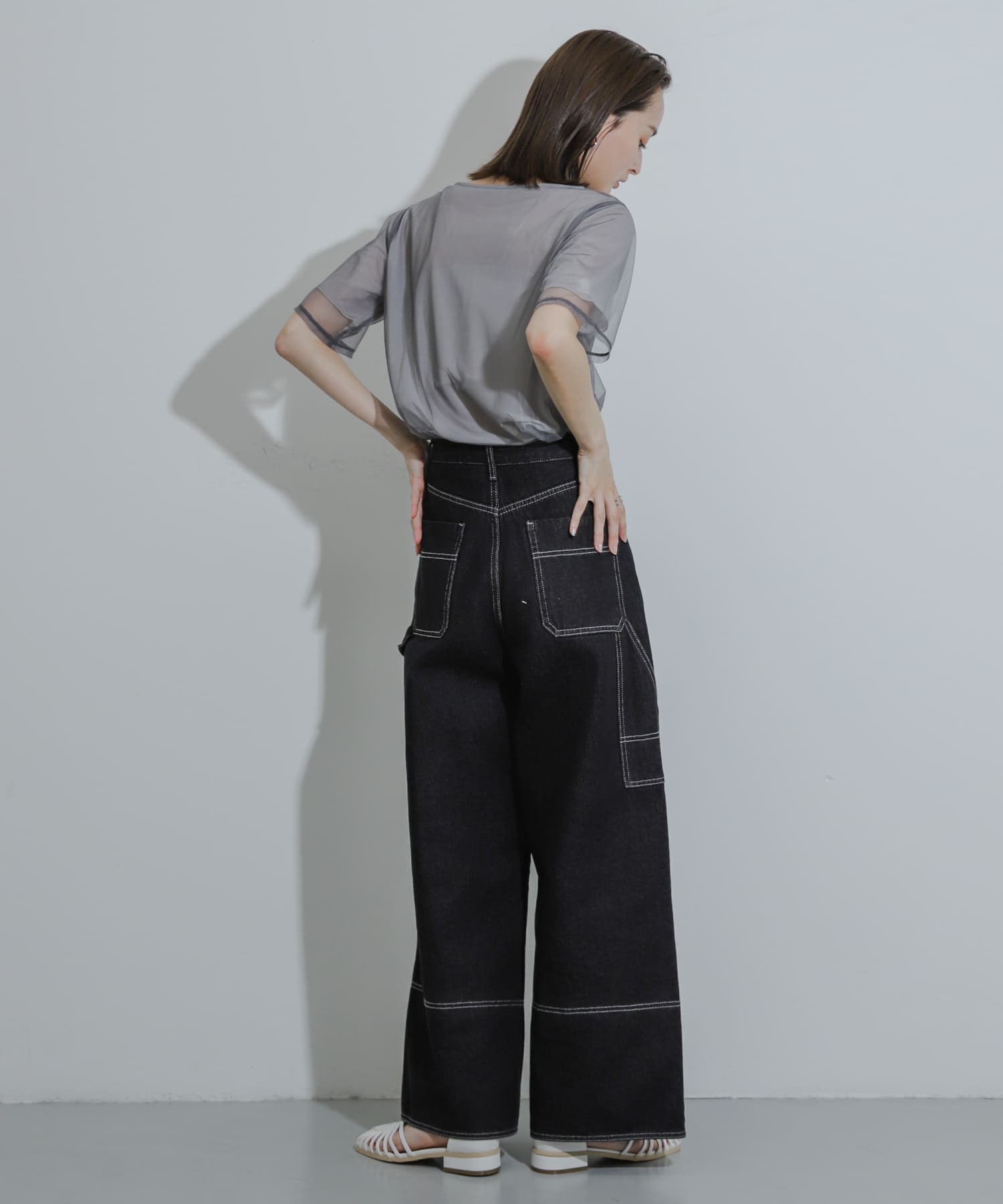 身長：169cm サイズ：one