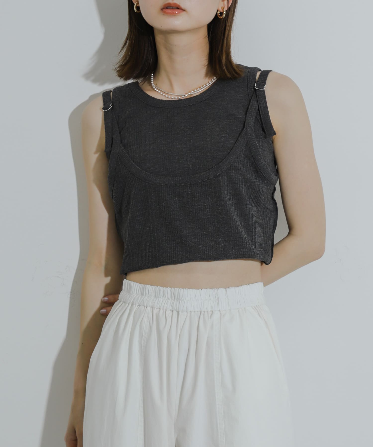 身長：169cm サイズ：one