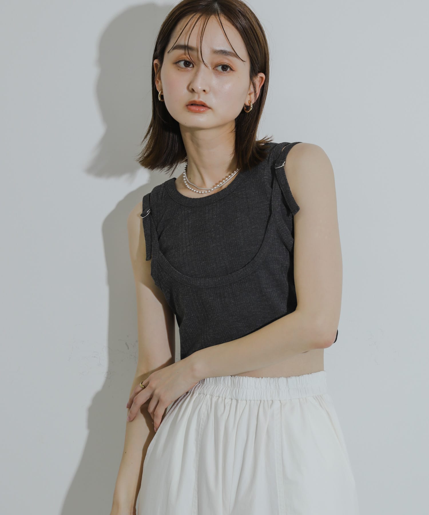 身長：169cm サイズ：one