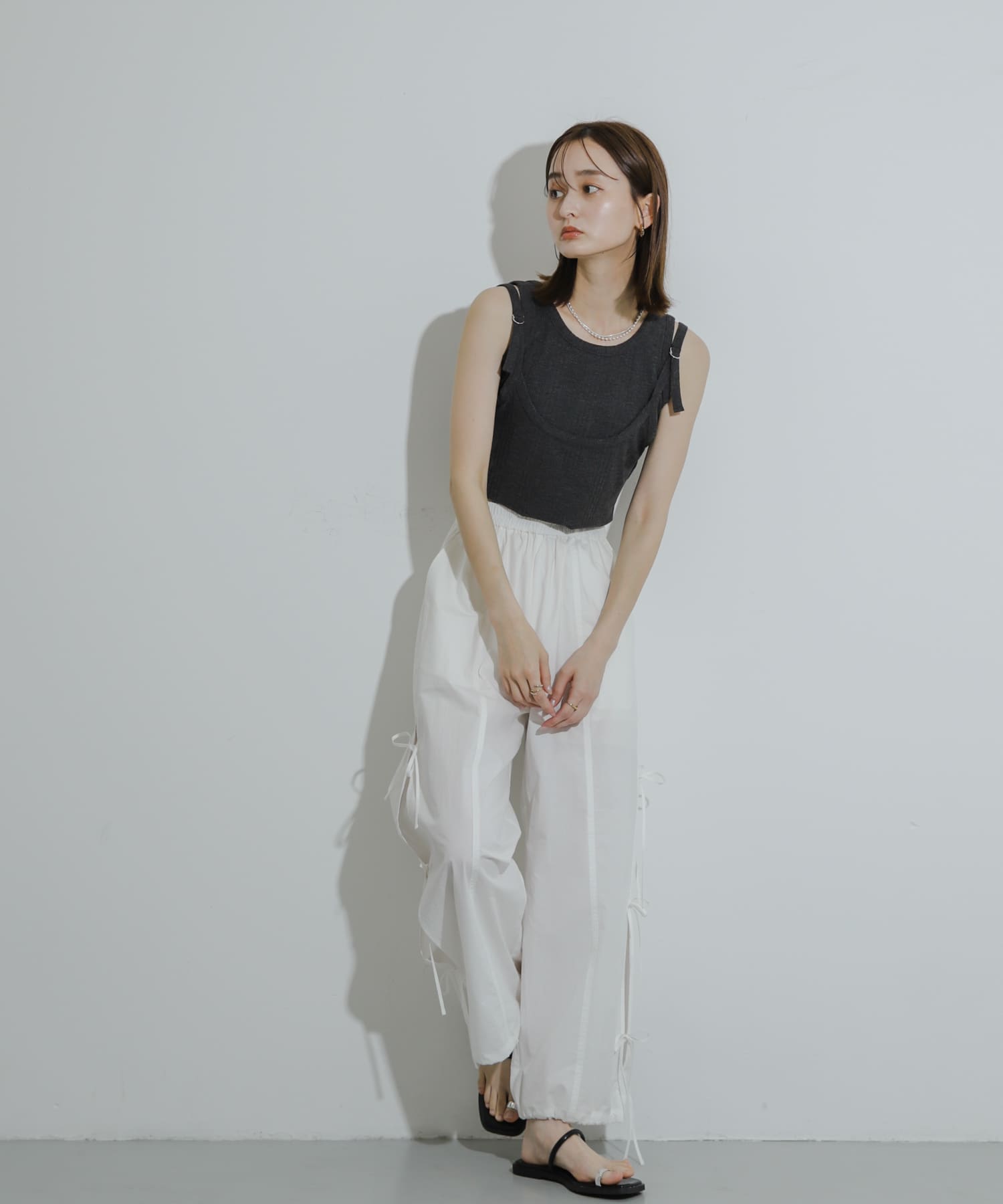 身長：169cm サイズ：one