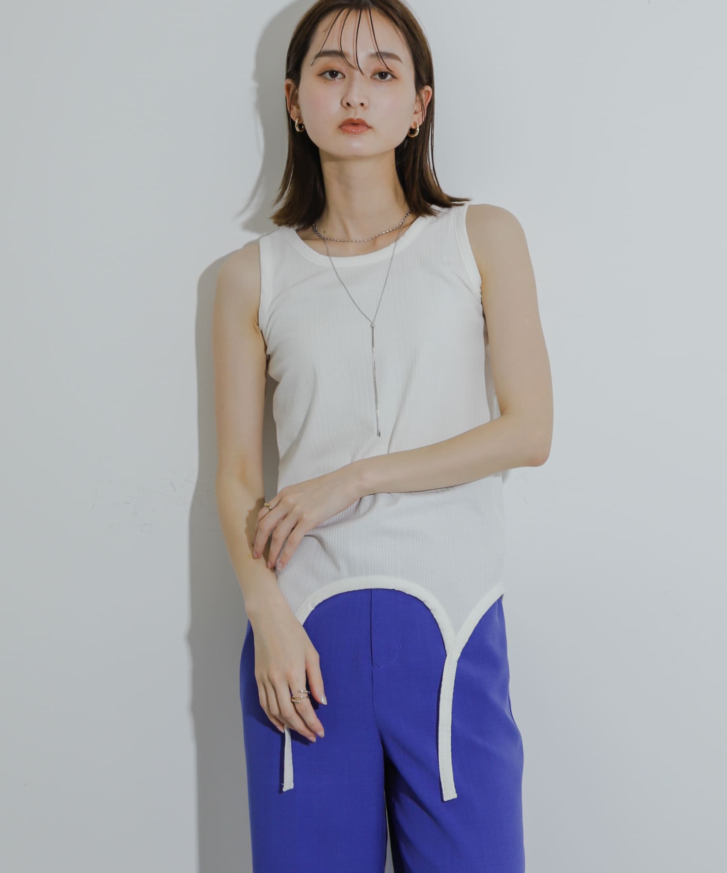 身長：169cm サイズ：one