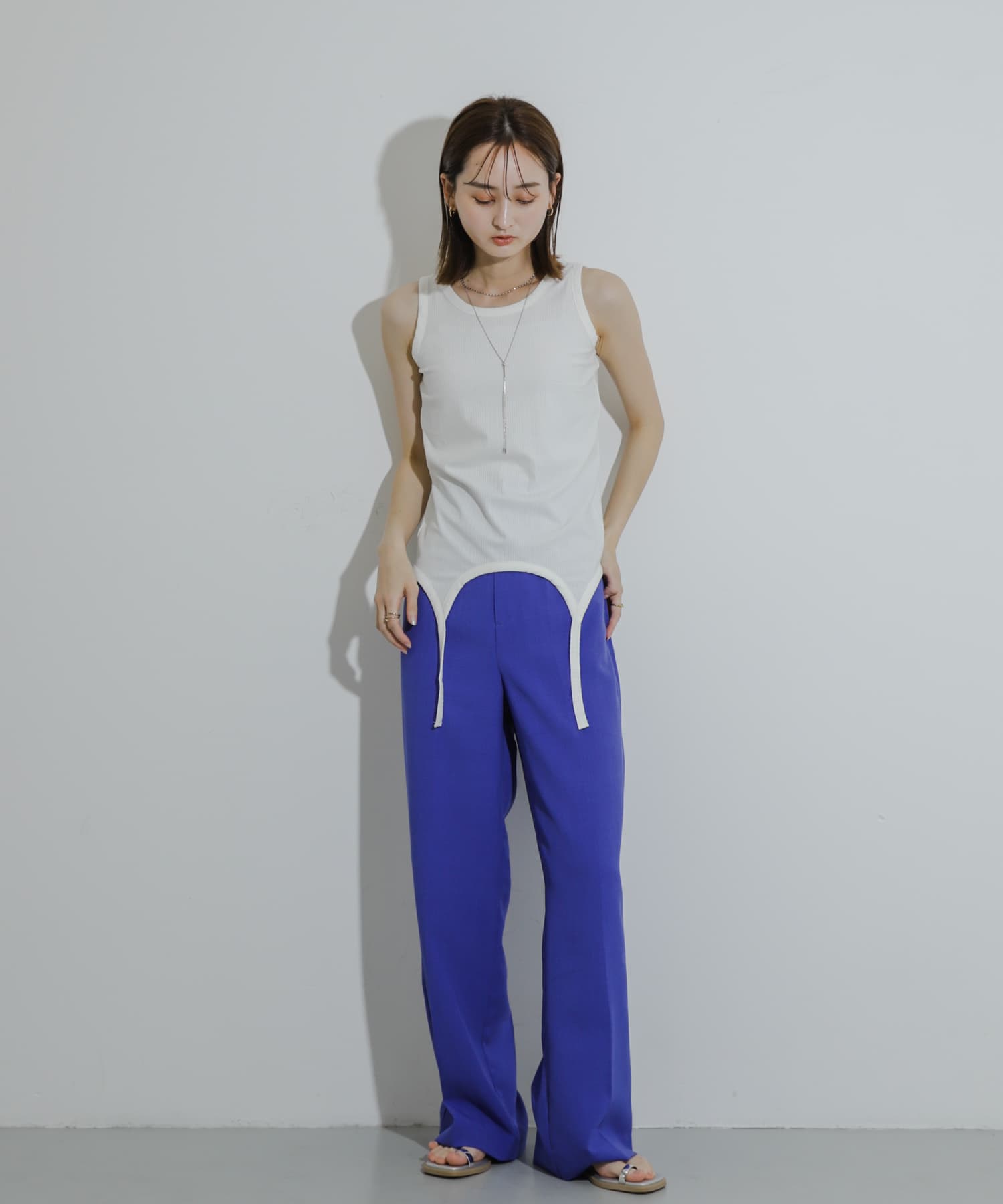 身長：169cm サイズ：one