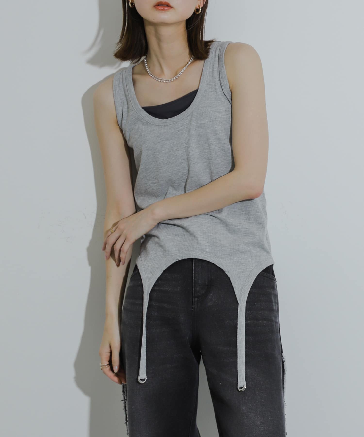 身長：169cm サイズ：one