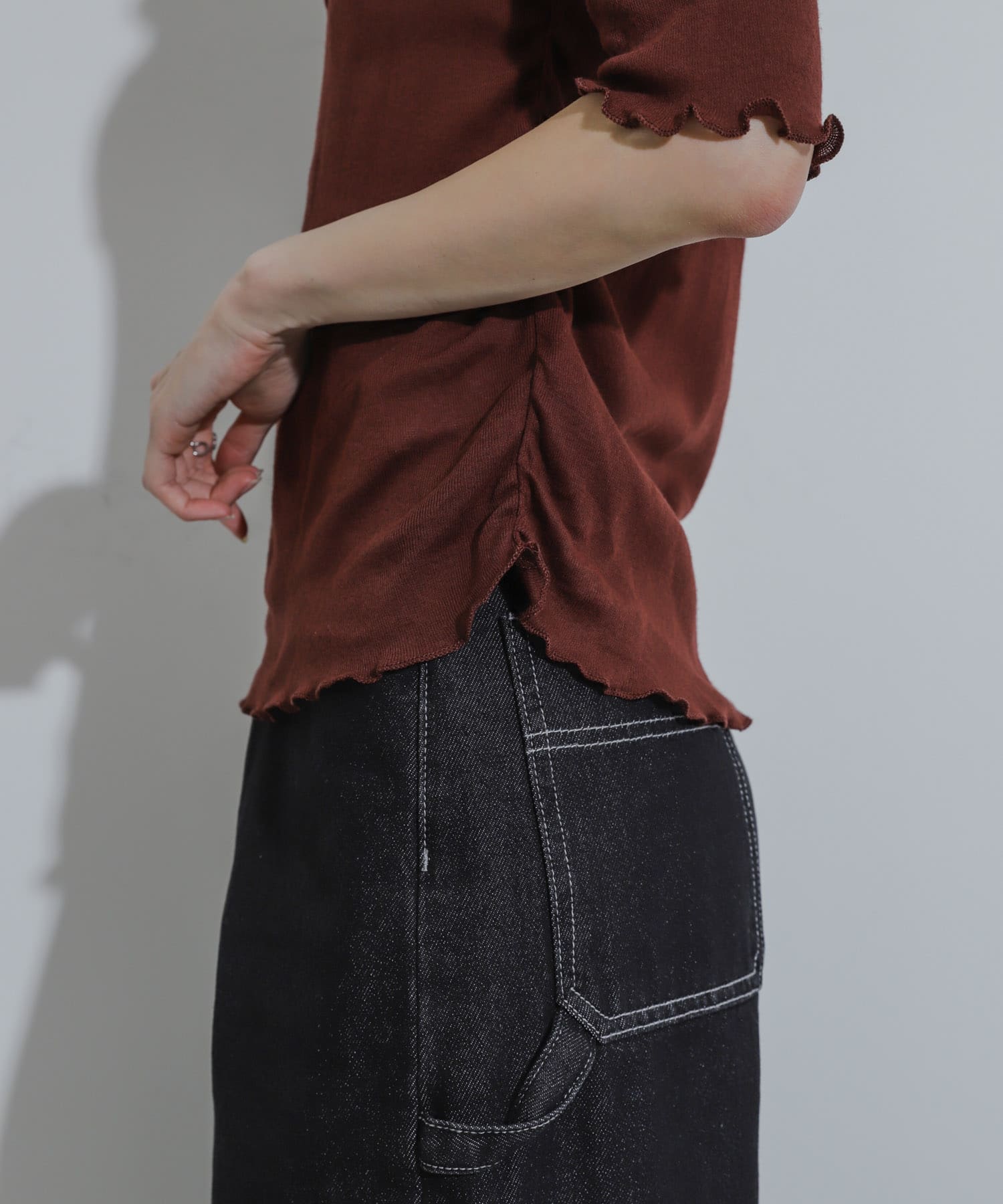 身長：169cm サイズ：one