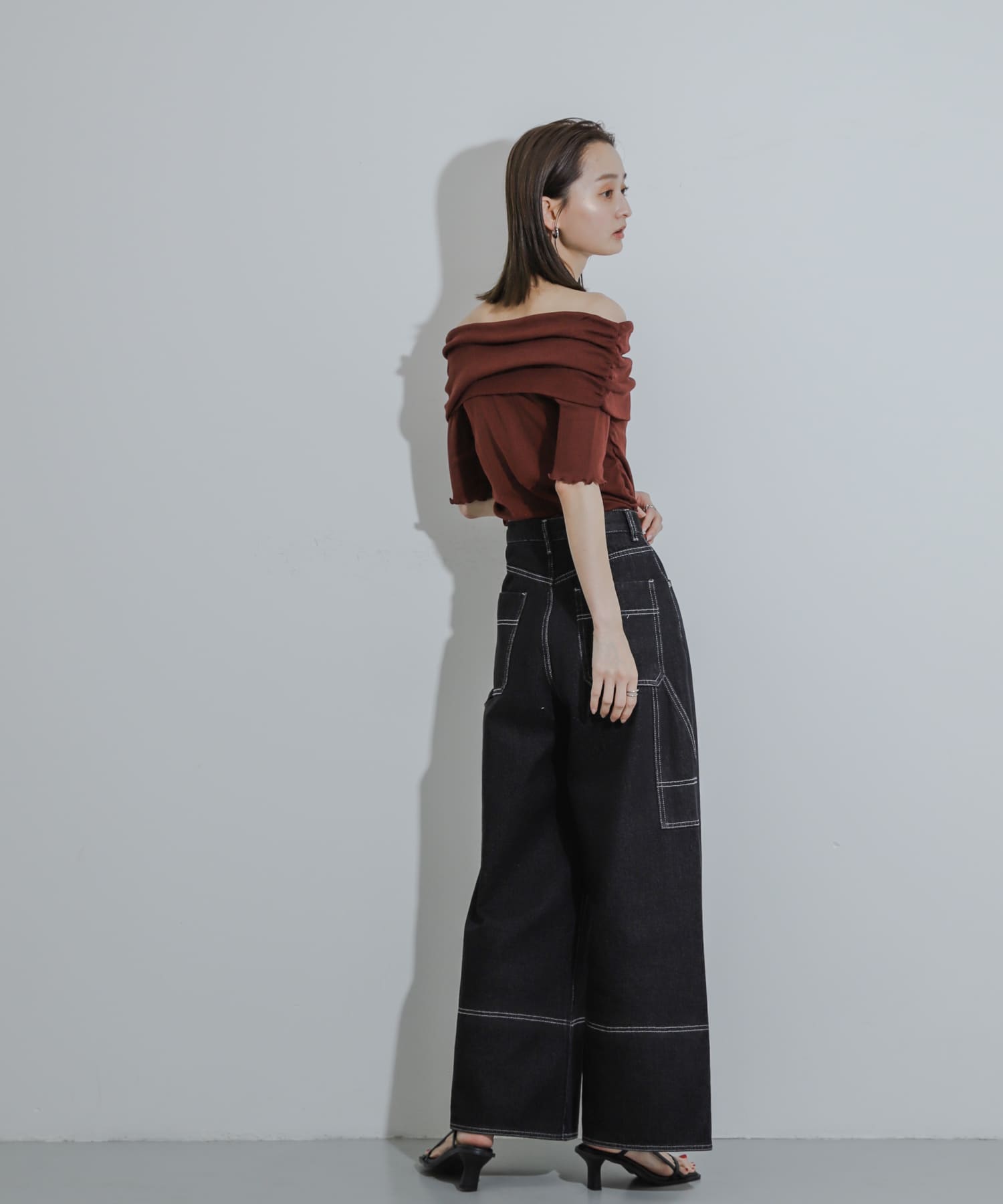 身長：169cm サイズ：one
