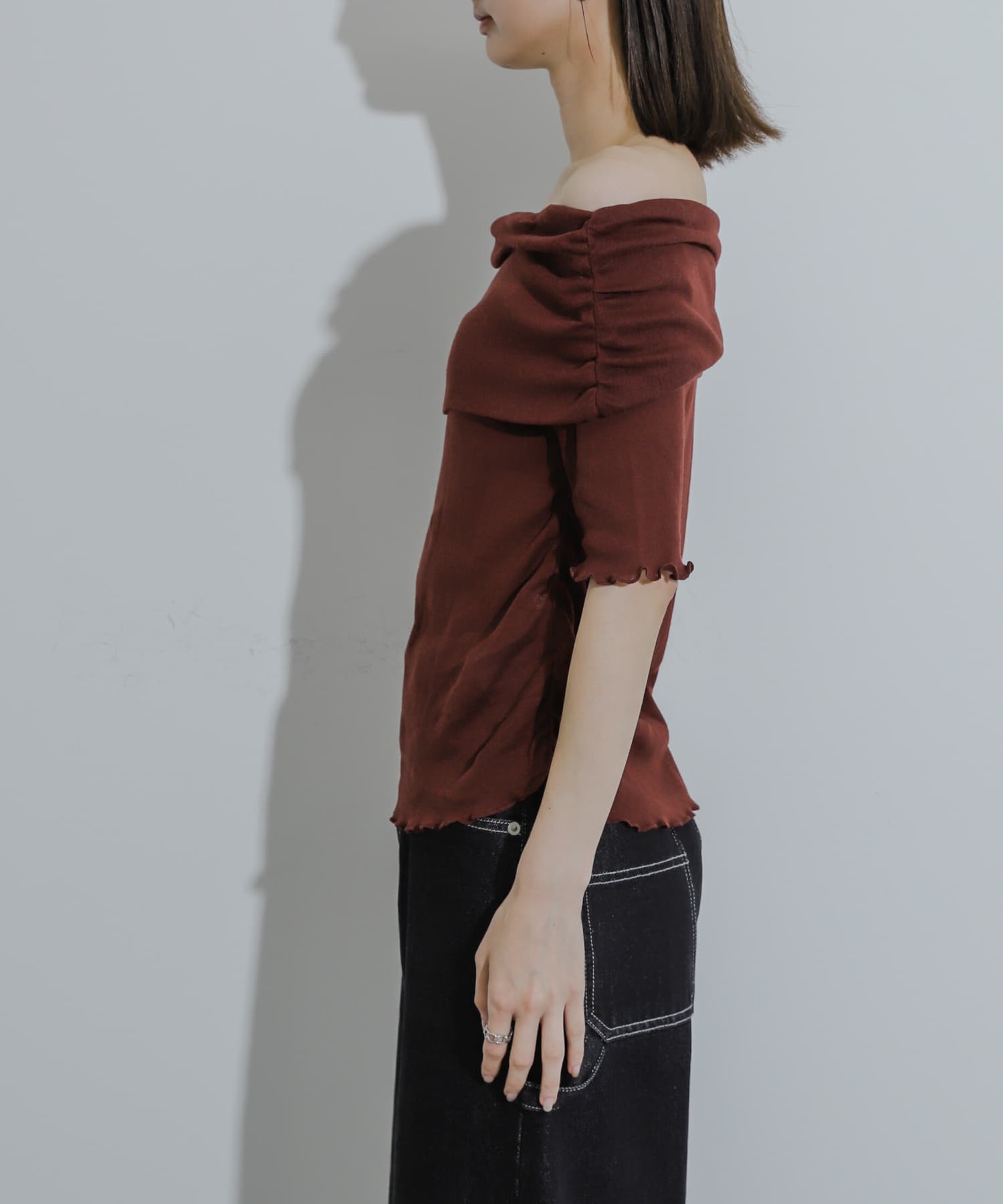 身長：169cm サイズ：one