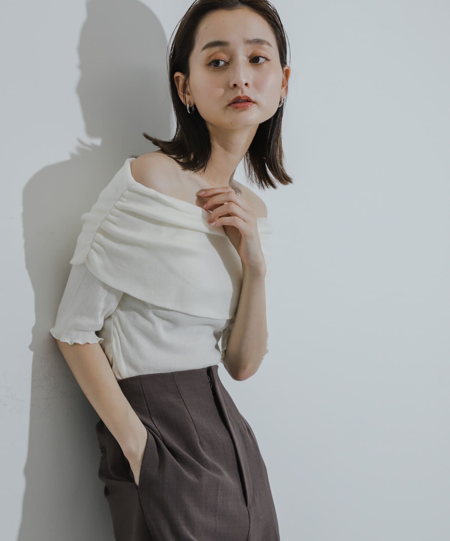 身長：169cm サイズ：one