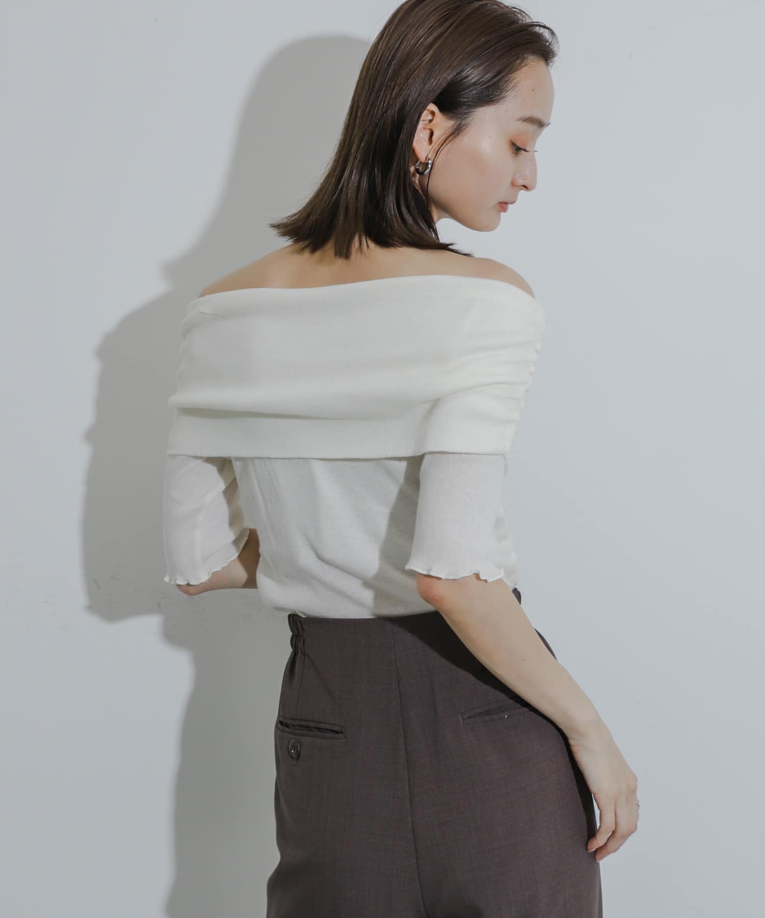 身長：169cm サイズ：one