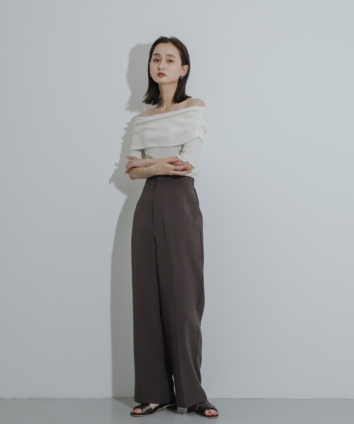 身長：169cm サイズ：one