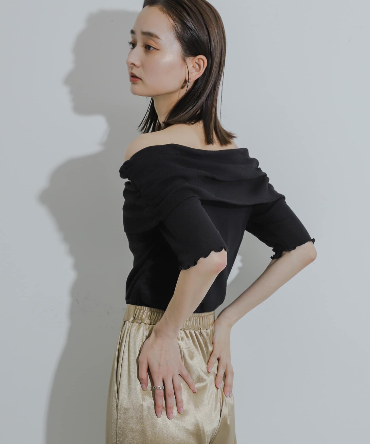 身長：169cm サイズ：one