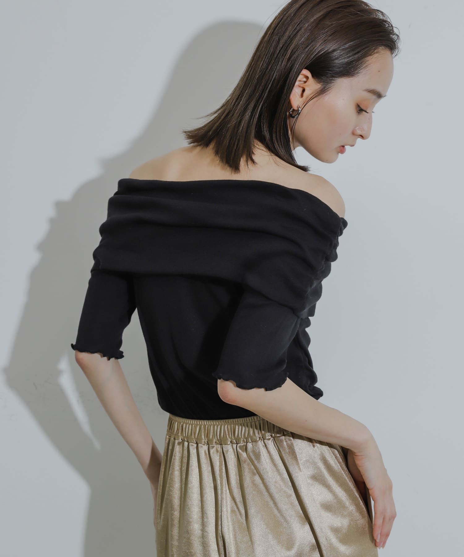 身長：169cm サイズ：one