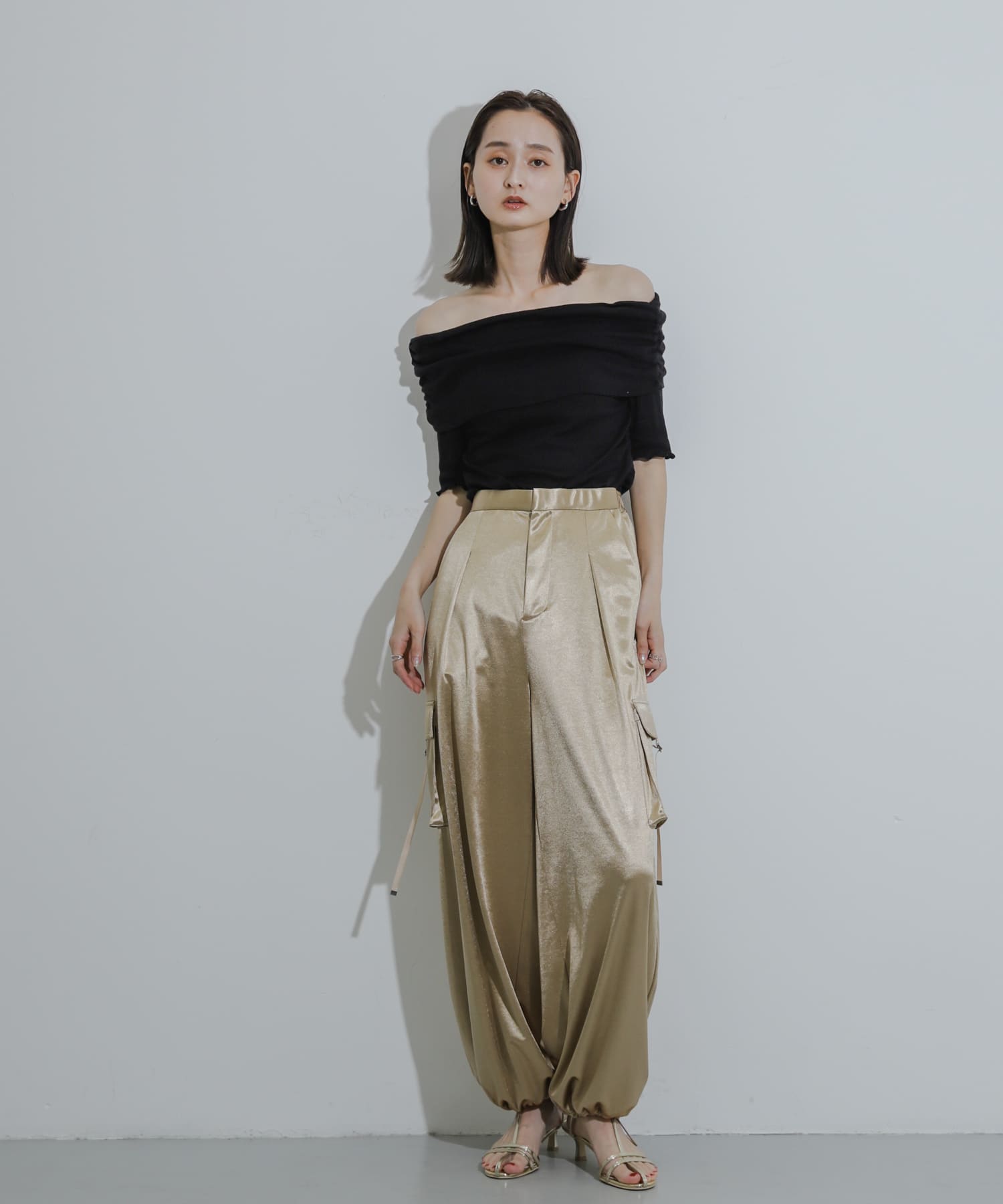 身長：169cm サイズ：one