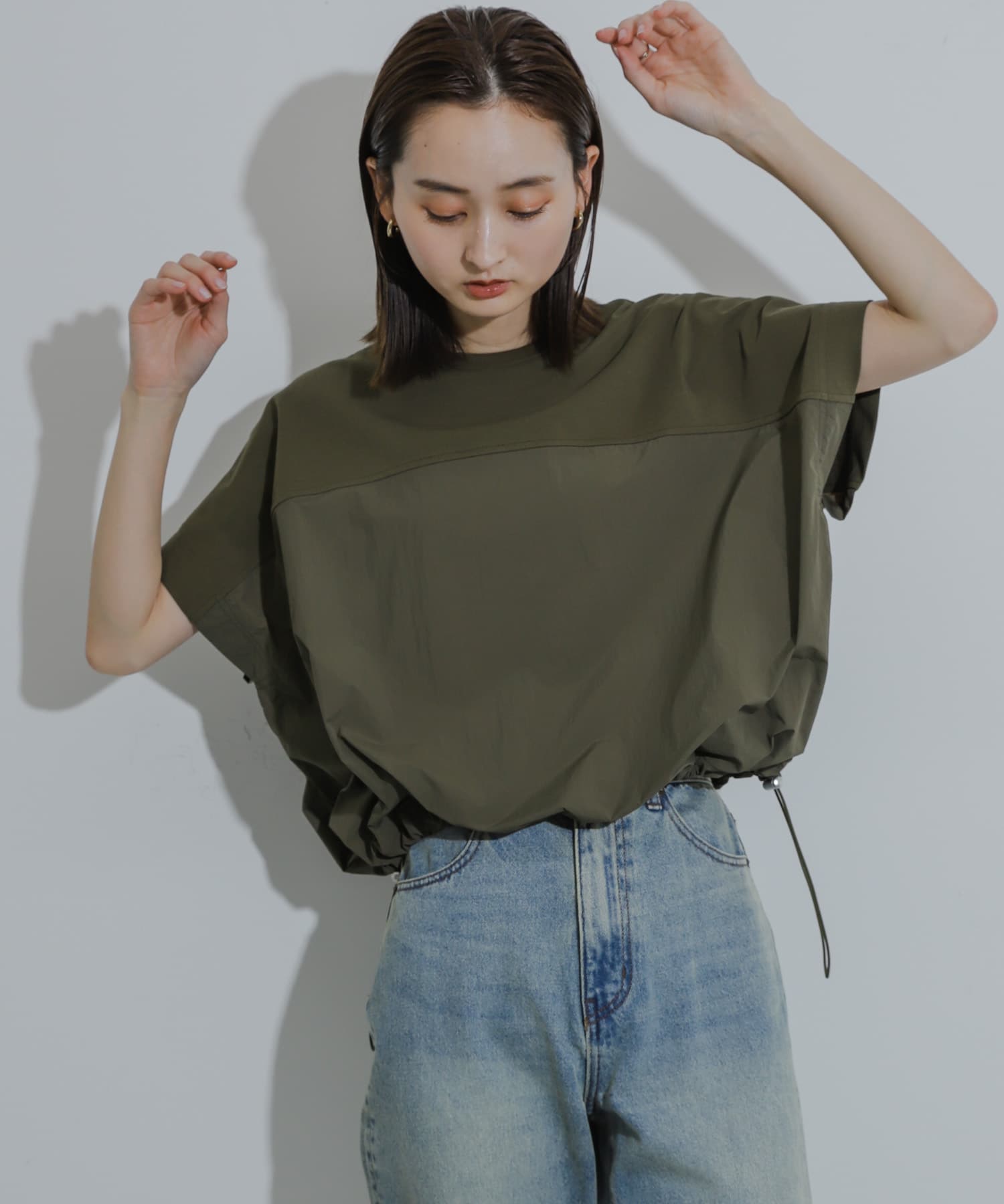 身長：169cm サイズ：one