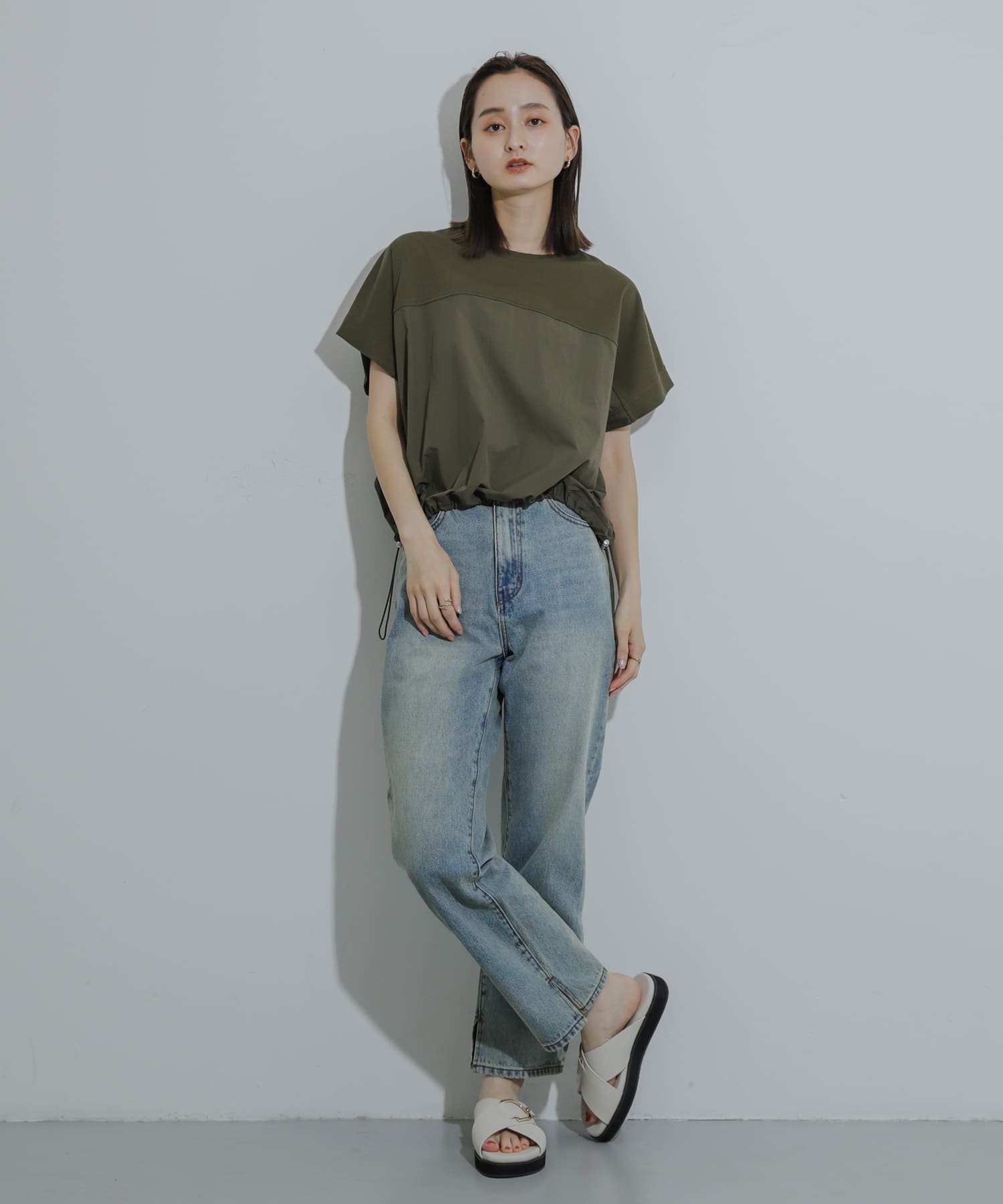 身長：169cm サイズ：one