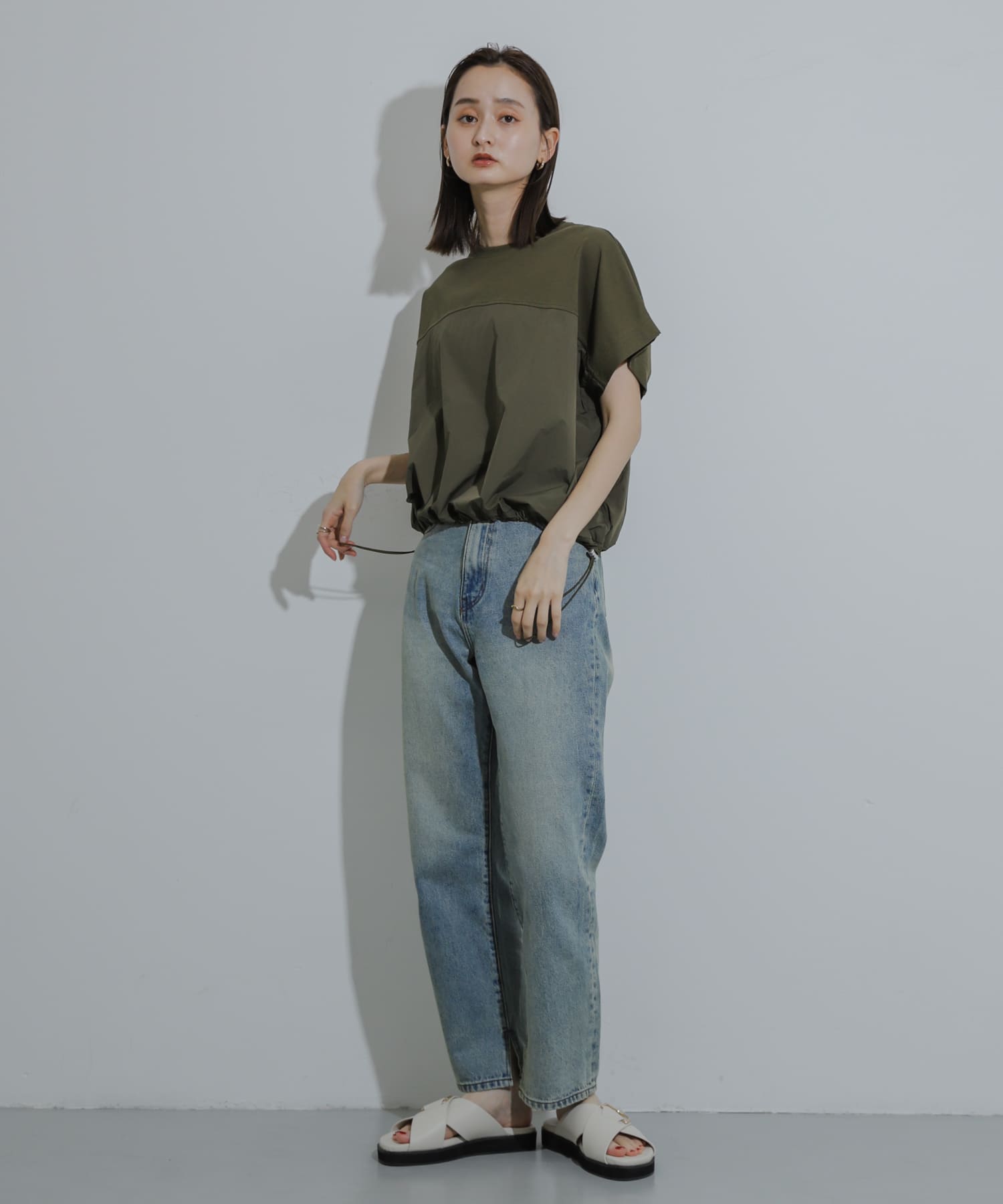 身長：169cm サイズ：one