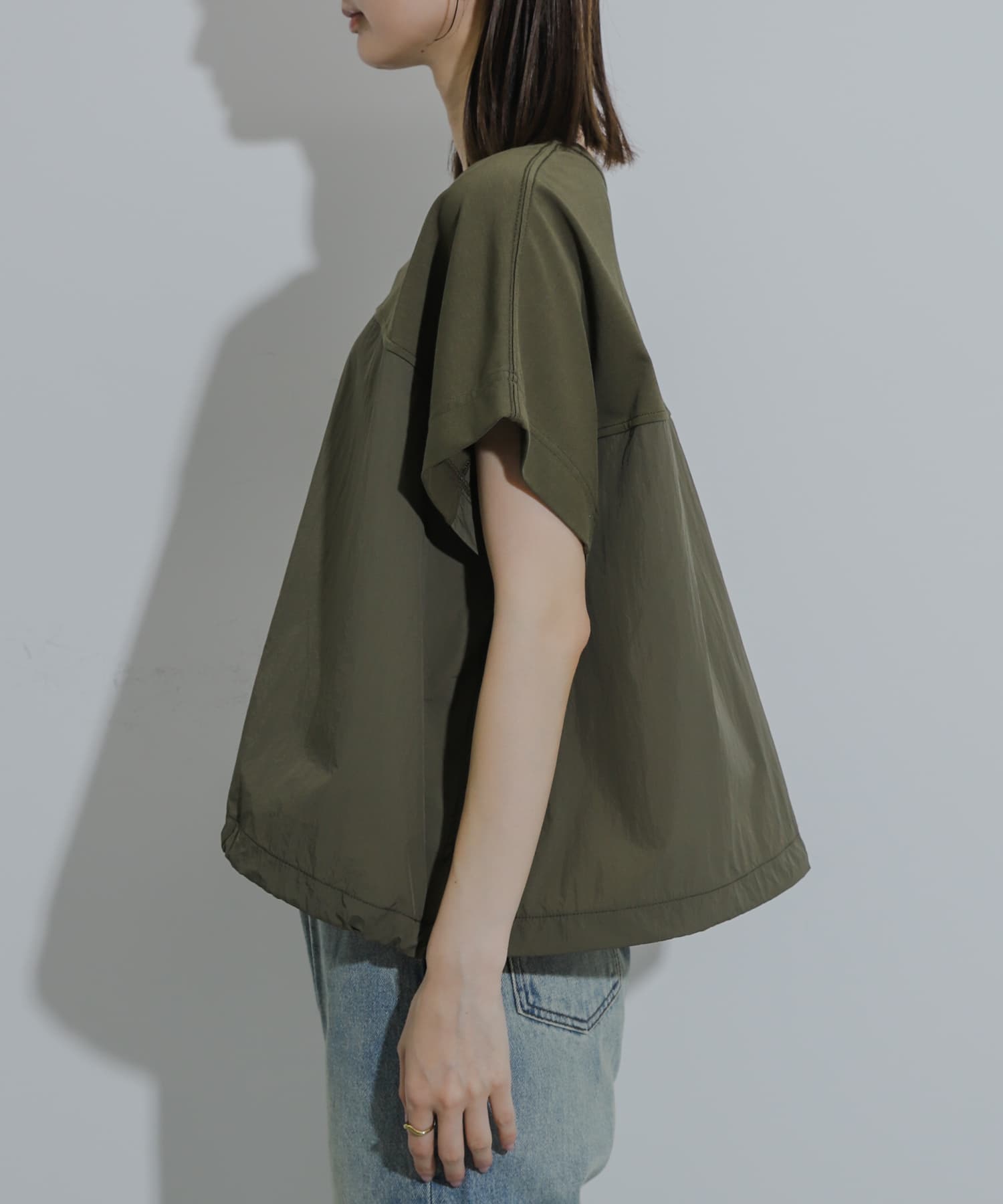 身長：169cm サイズ：one