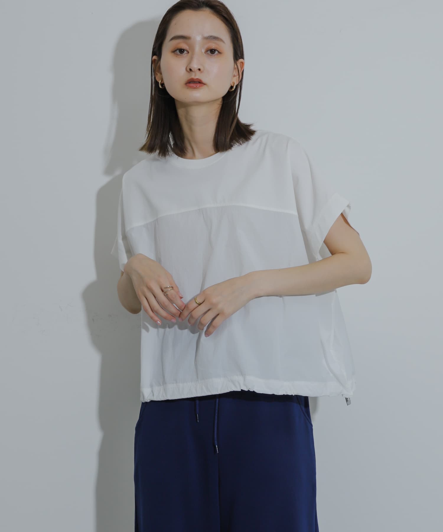 身長：169cm サイズ：one