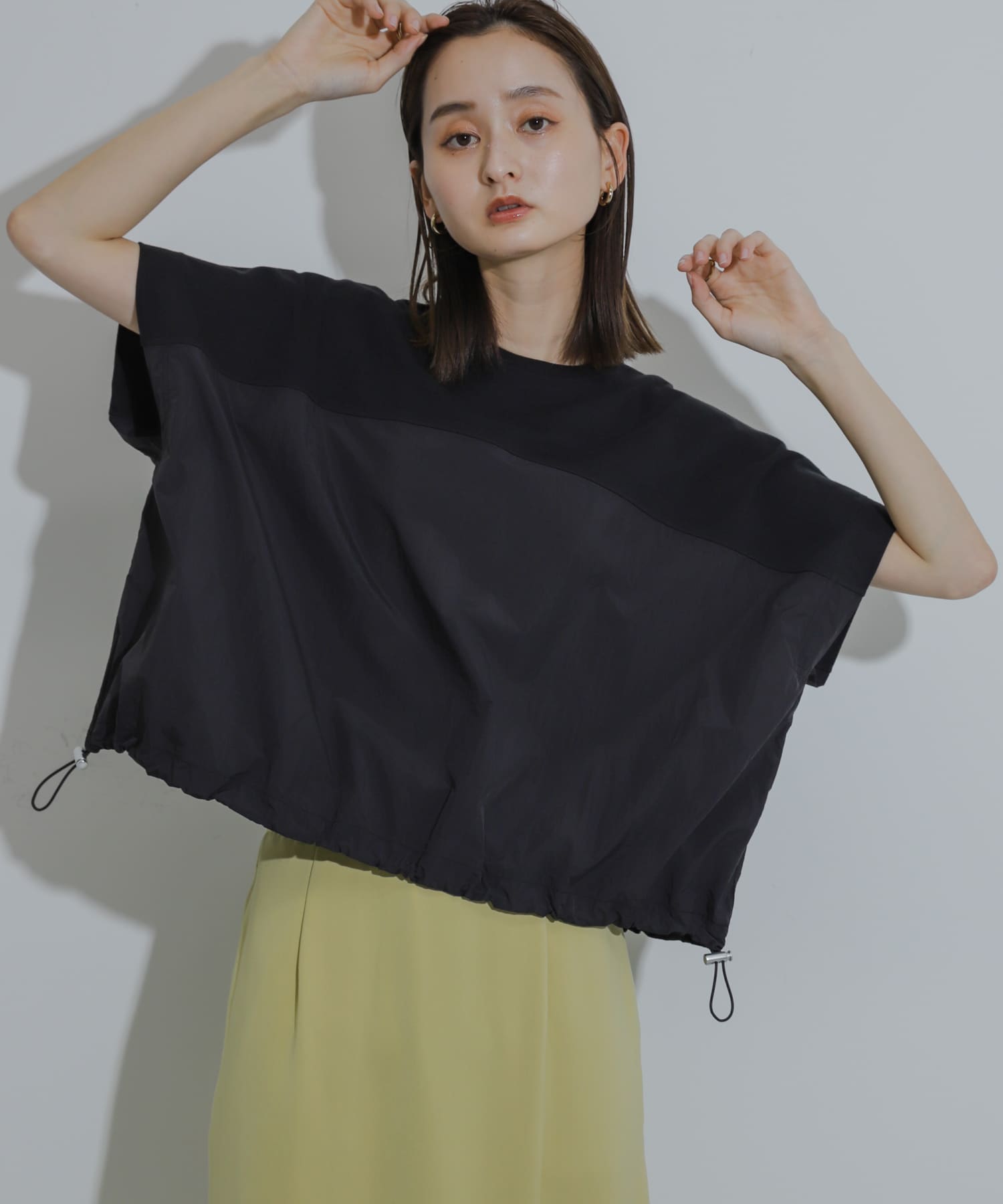 身長：169cm サイズ：one