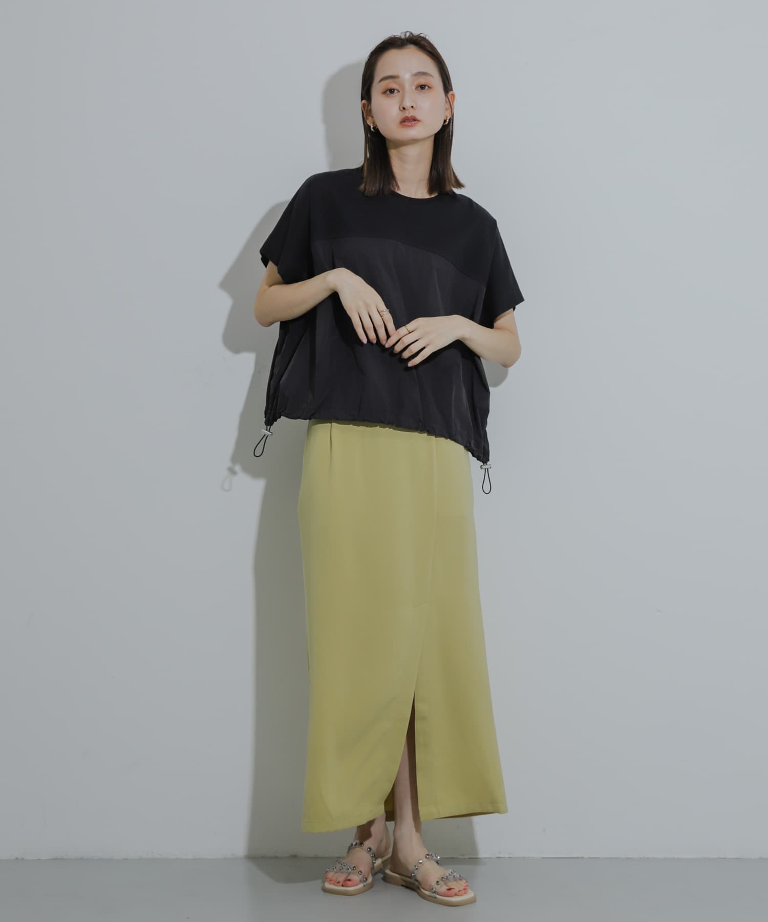 身長：169cm サイズ：one