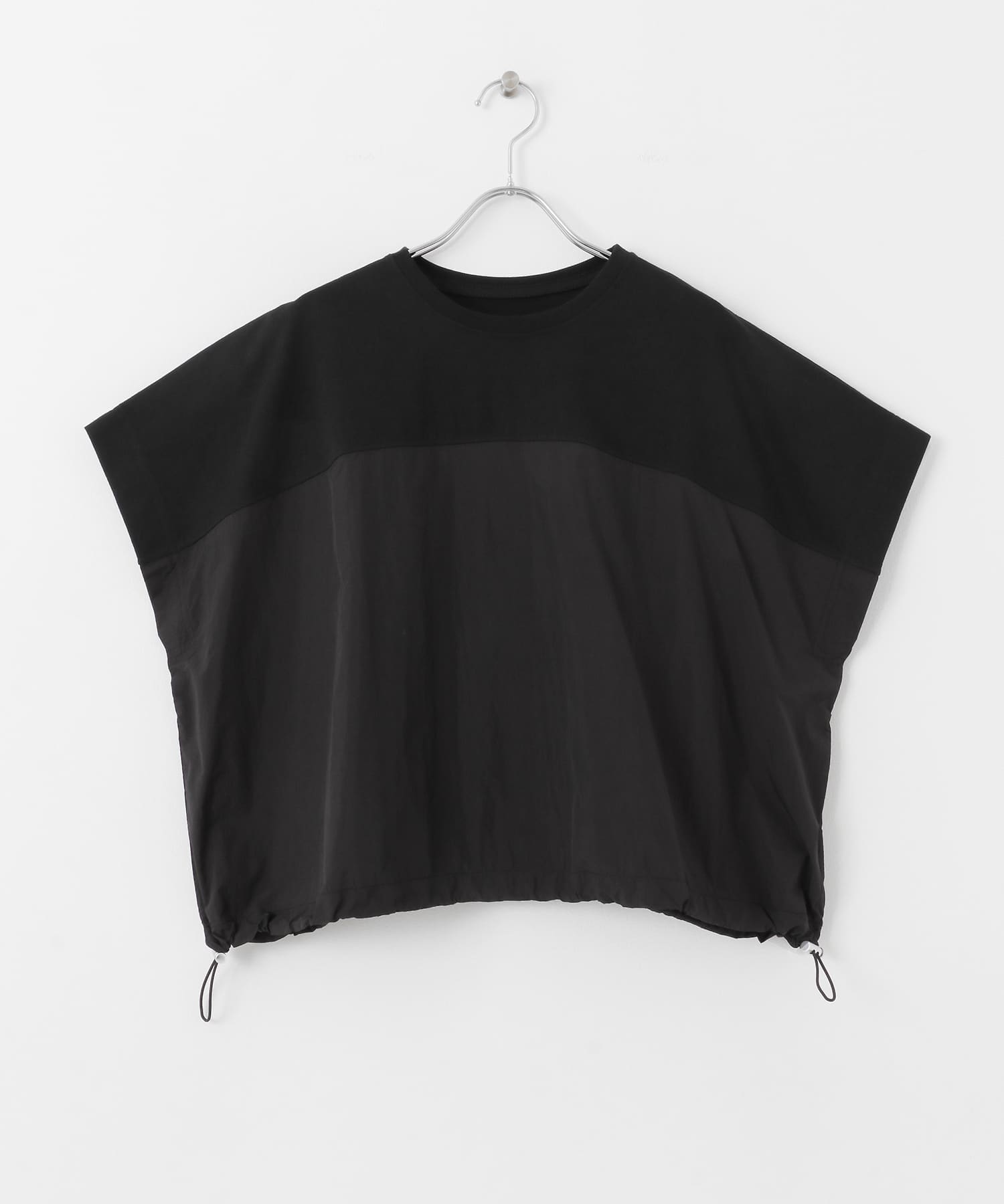 スソドロストキリカエカットトップ BLACK one