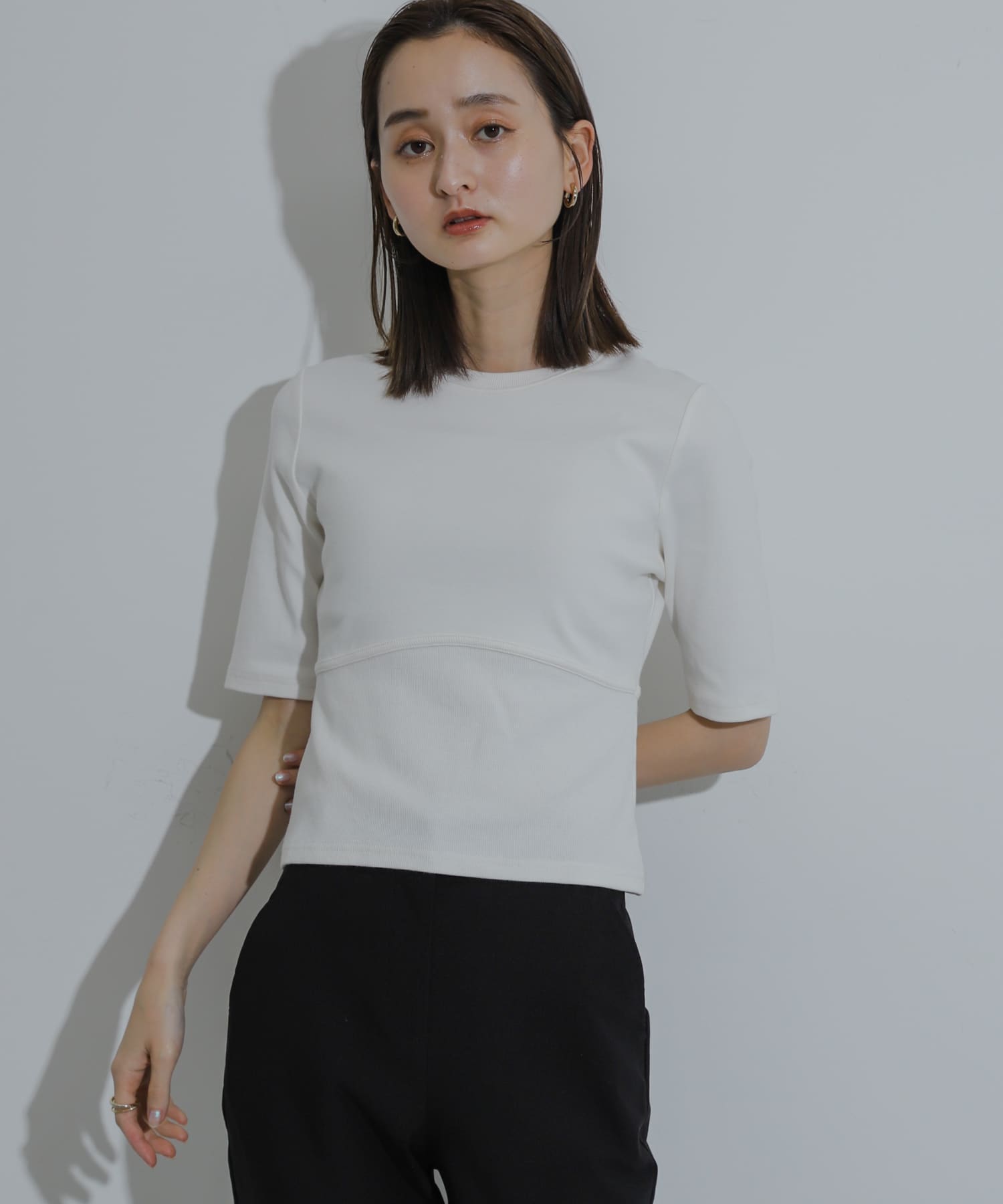 身長：169cm サイズ：one