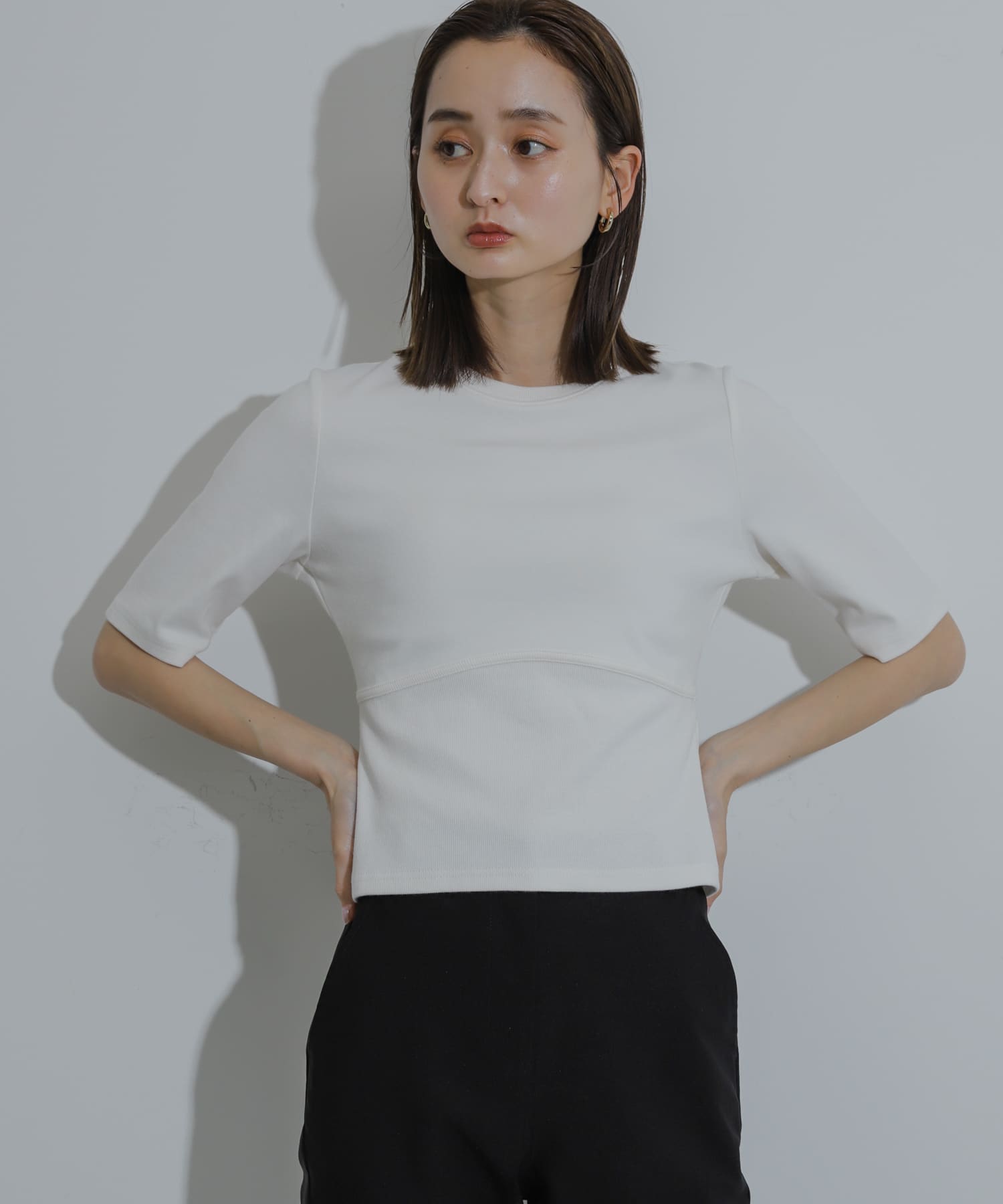 身長：169cm サイズ：one