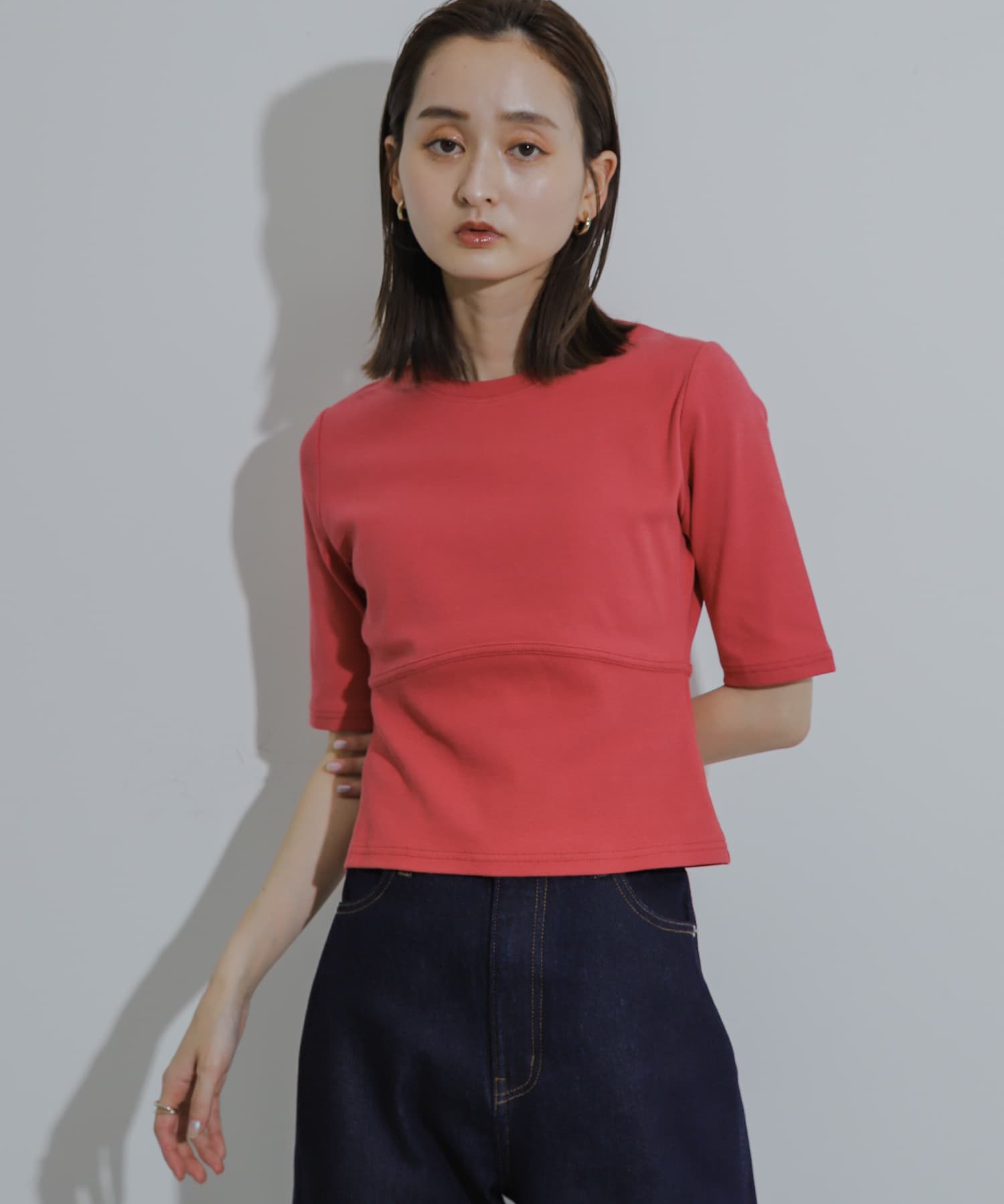 身長：169cm サイズ：one