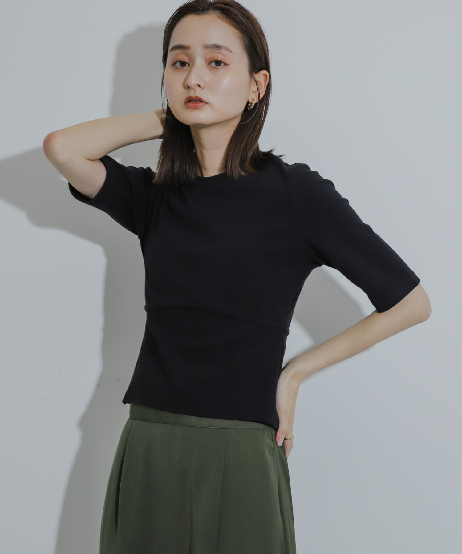 身長：169cm サイズ：one