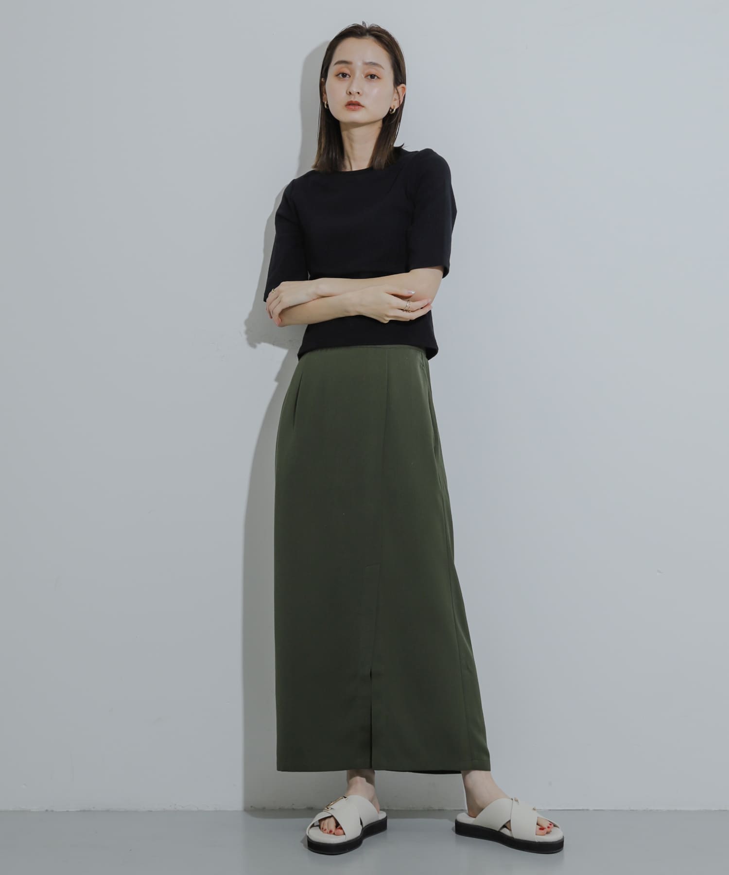 身長：169cm サイズ：one