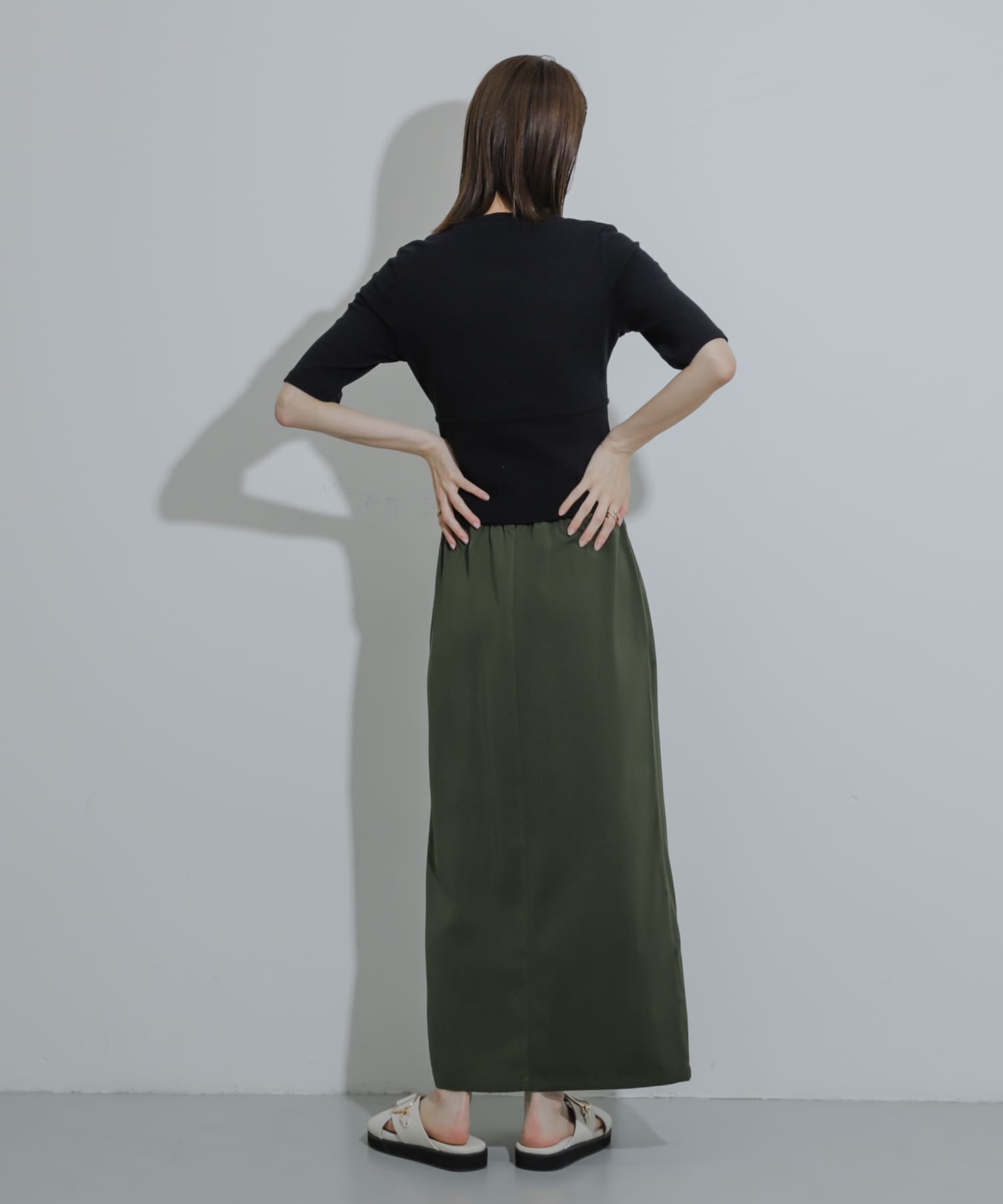 身長：169cm サイズ：one