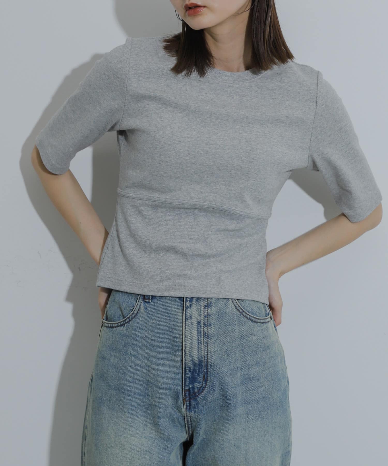 身長：169cm サイズ：one