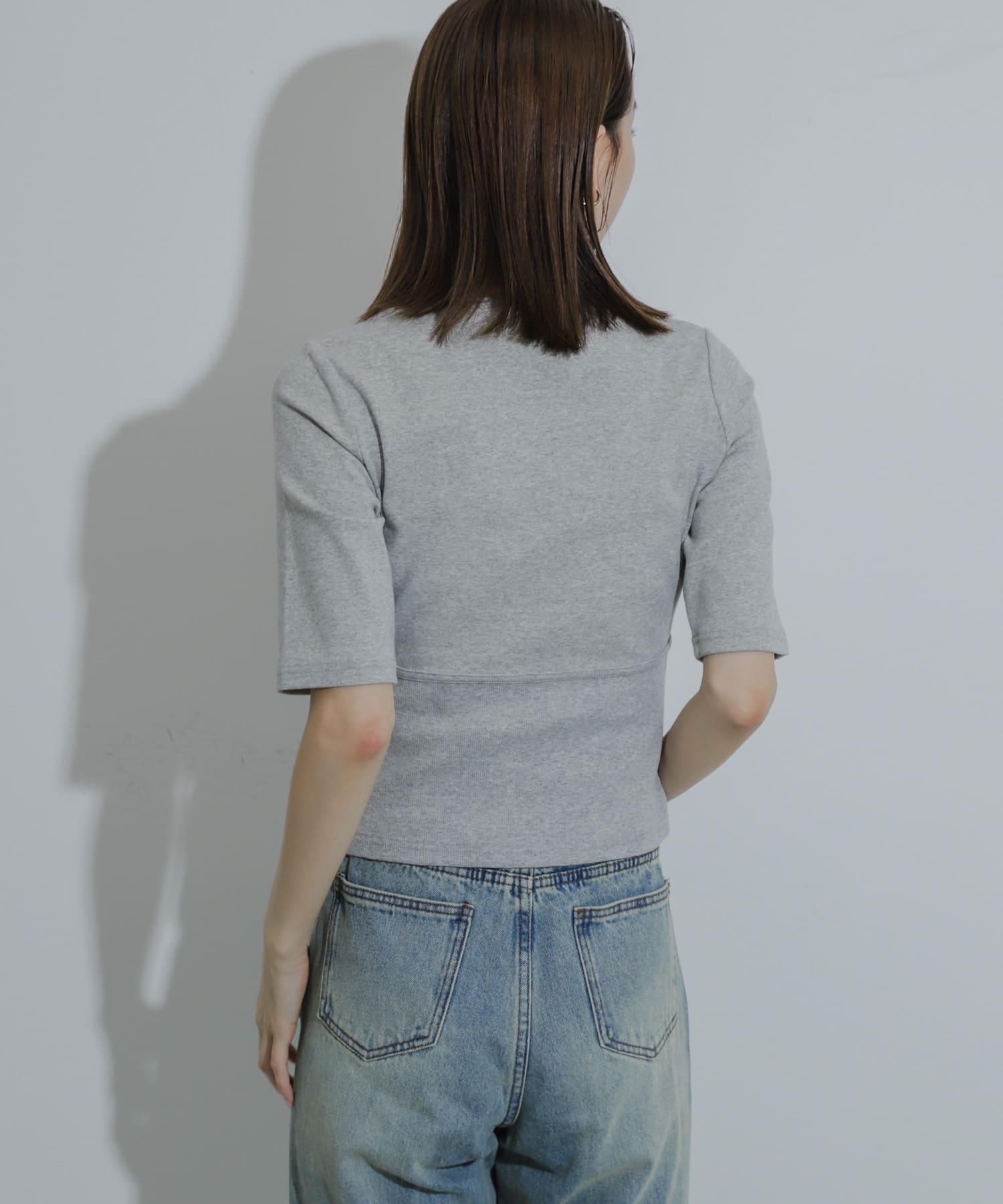 身長：169cm サイズ：one