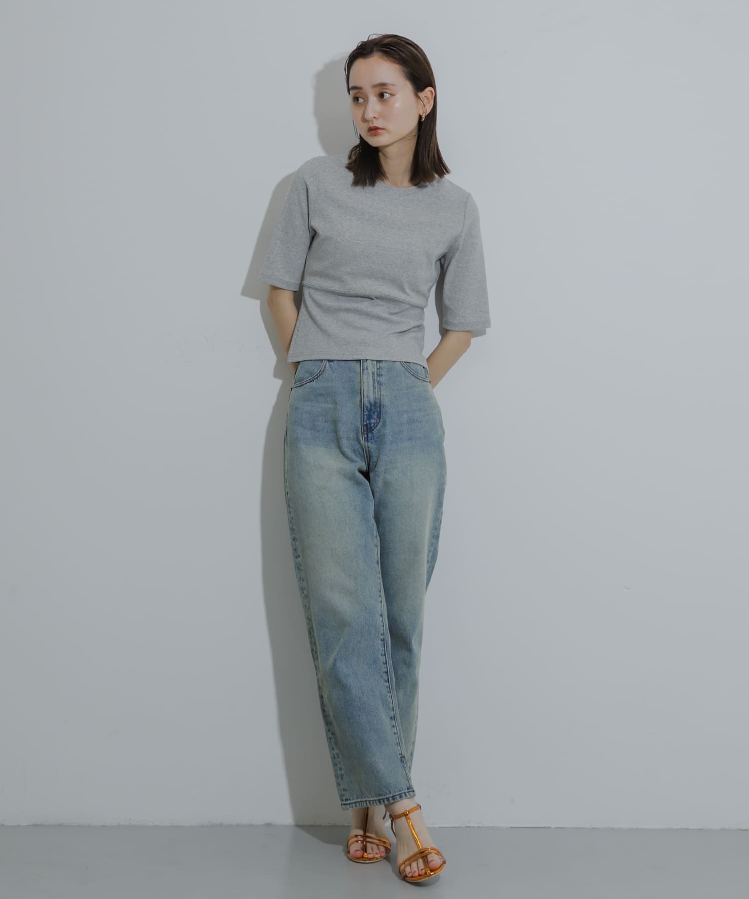 身長：169cm サイズ：one