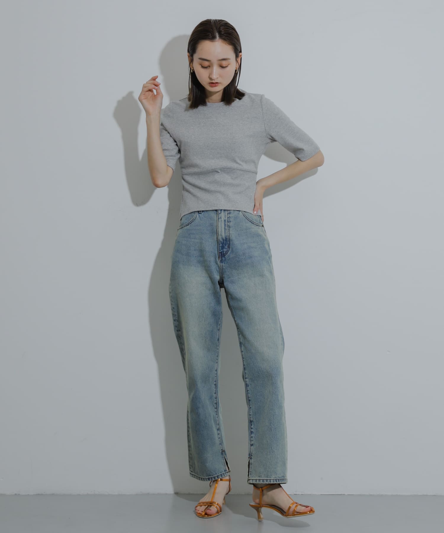 身長：169cm サイズ：one